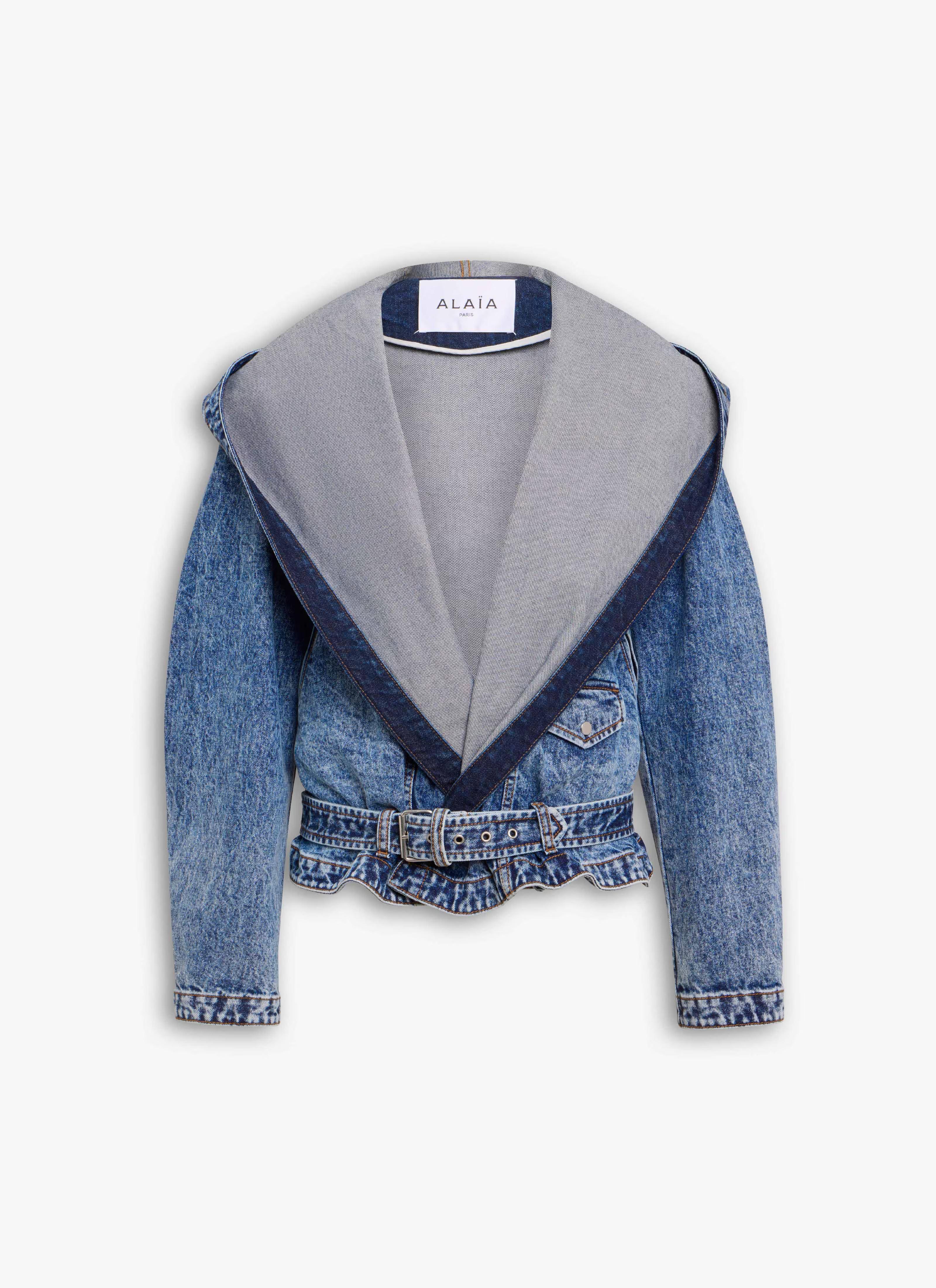 Biker Denim Ceket