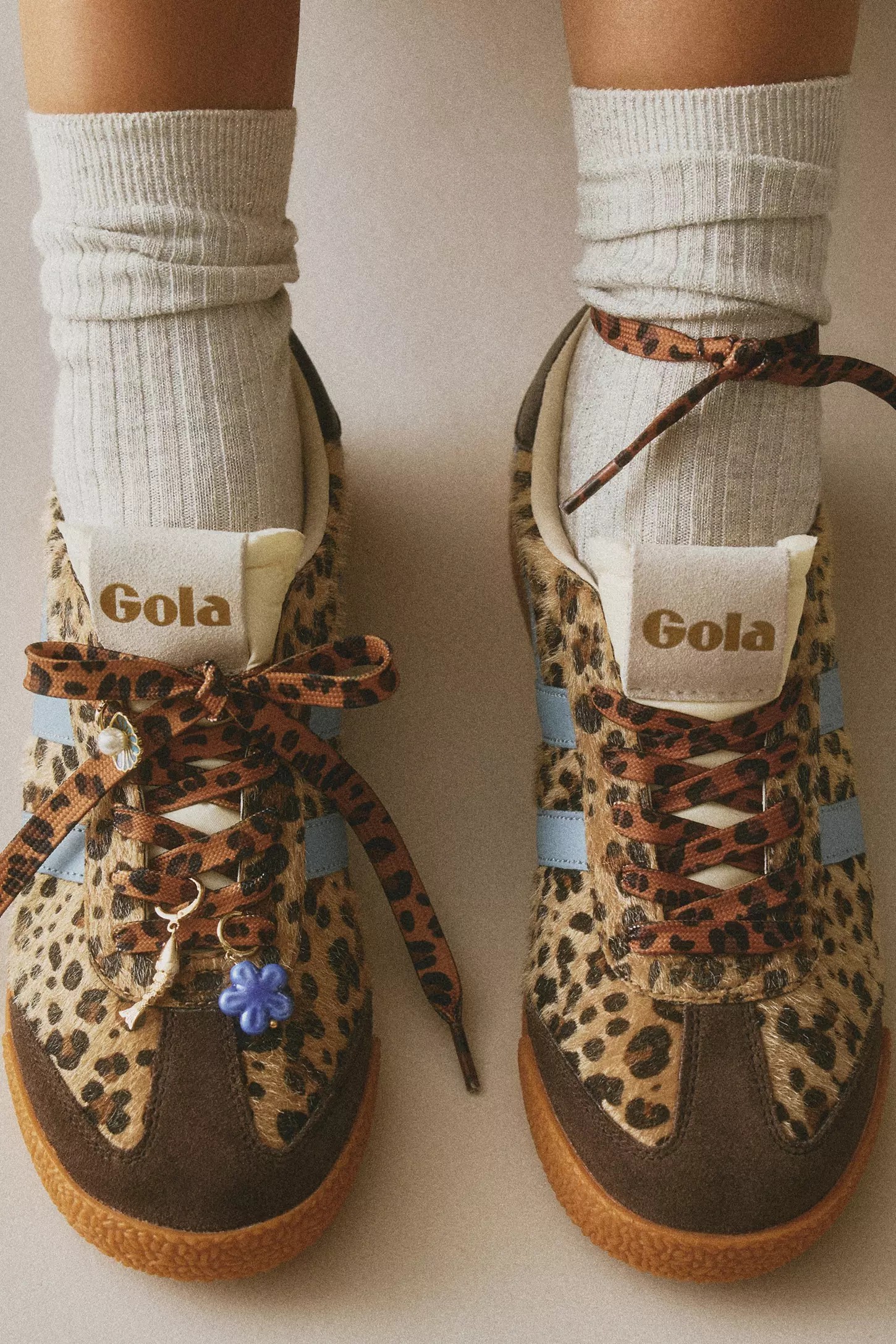 Gola x Anthropologie Elan Leopar Sneaker