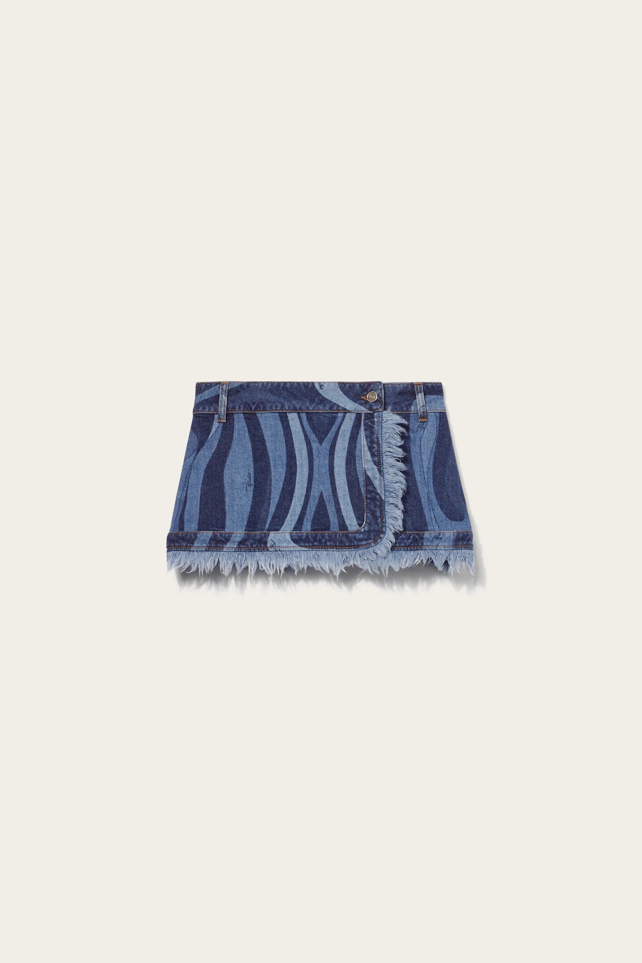 Marmo Mini Denim Etek