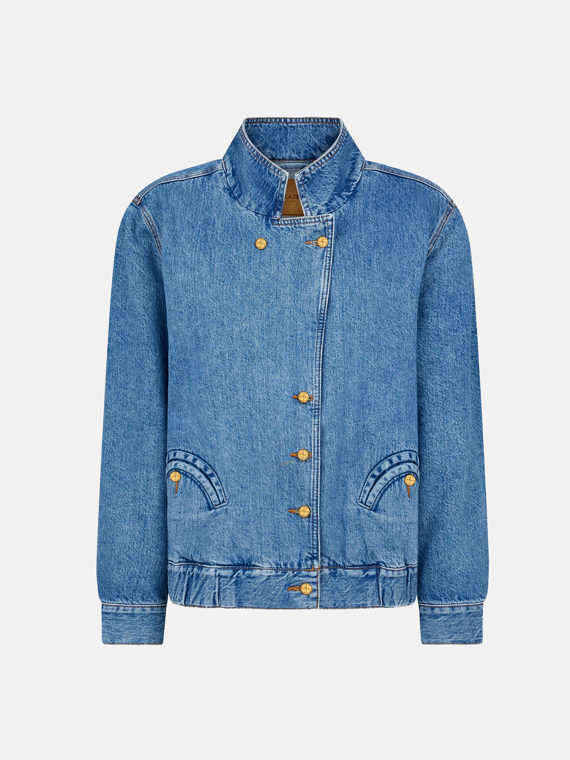 Cleo Denim Bomber