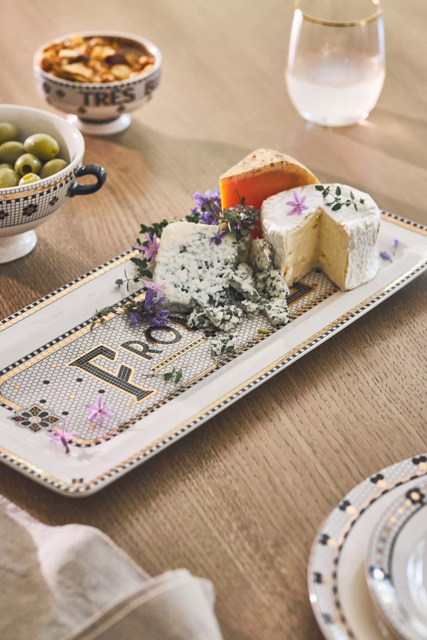 Bistro Tile Peynir Tabağı