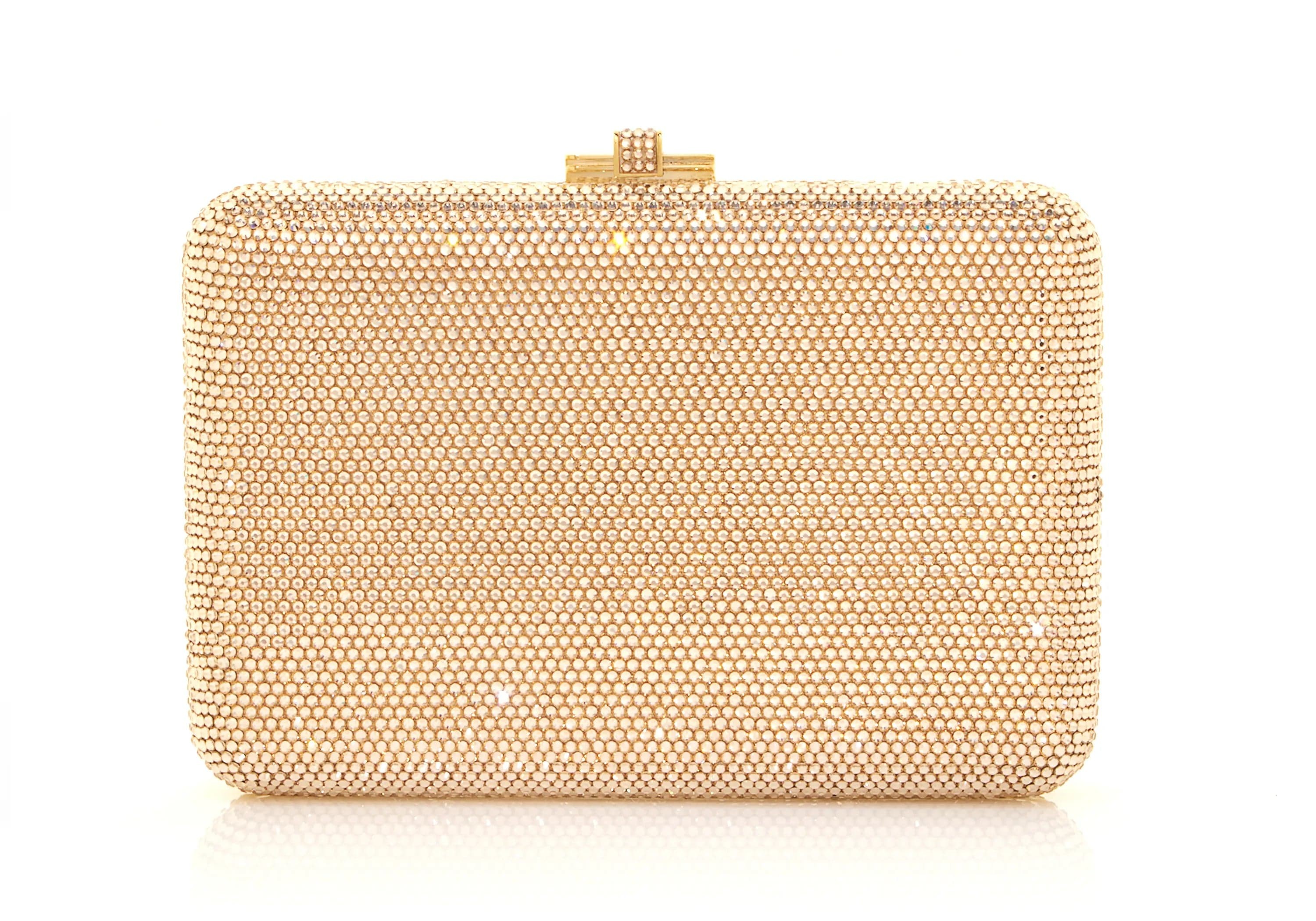 Slim Slide Champagne Clutch