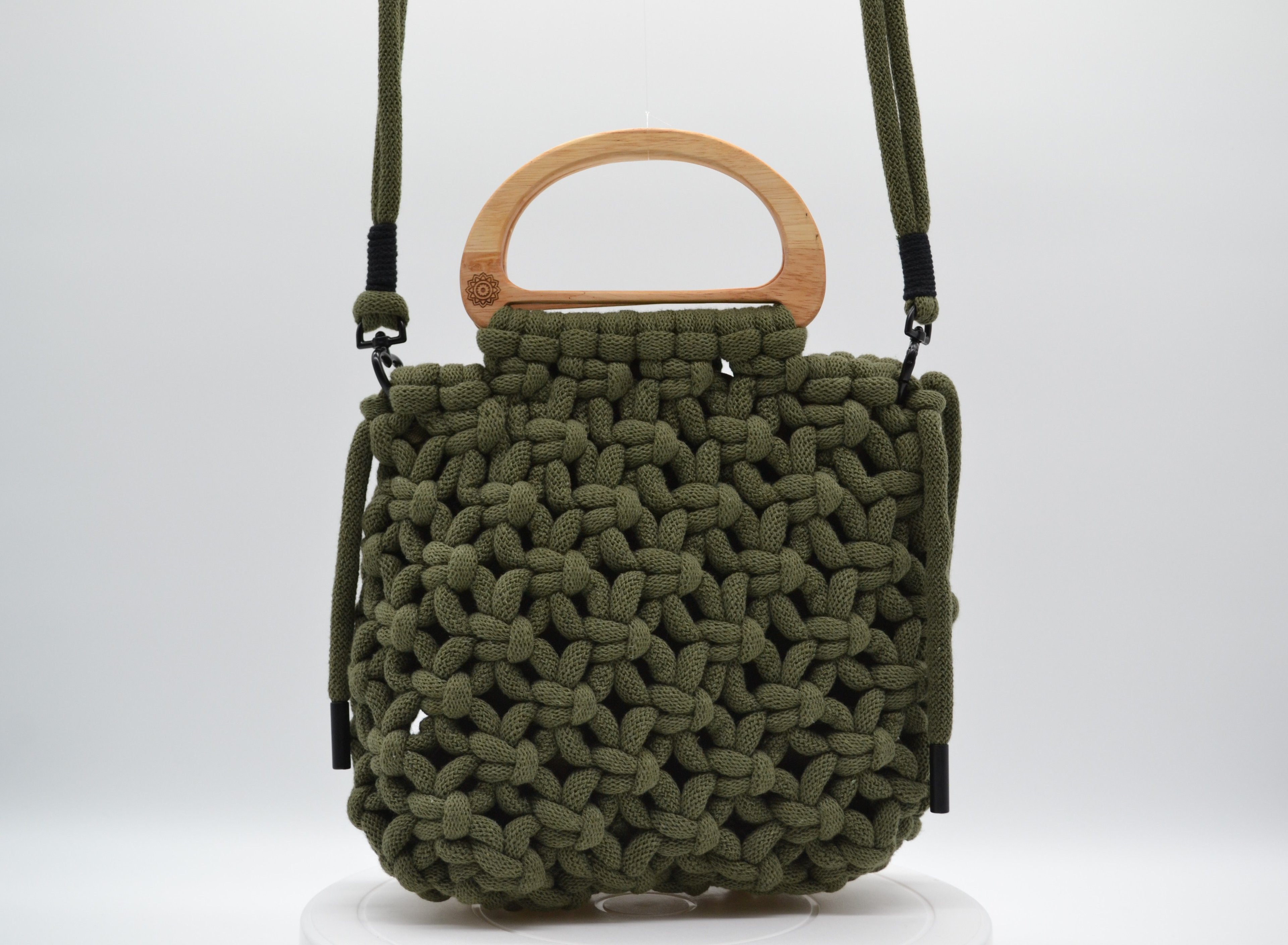 Timber Twist Tote Bag