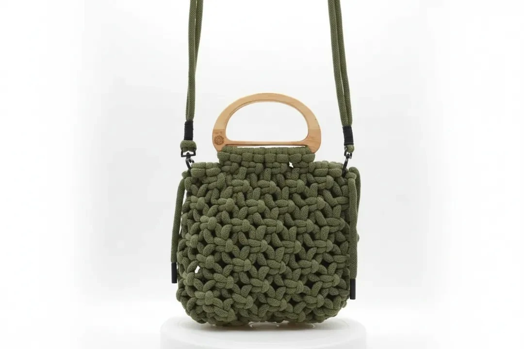 Timber Twist Tote Bag