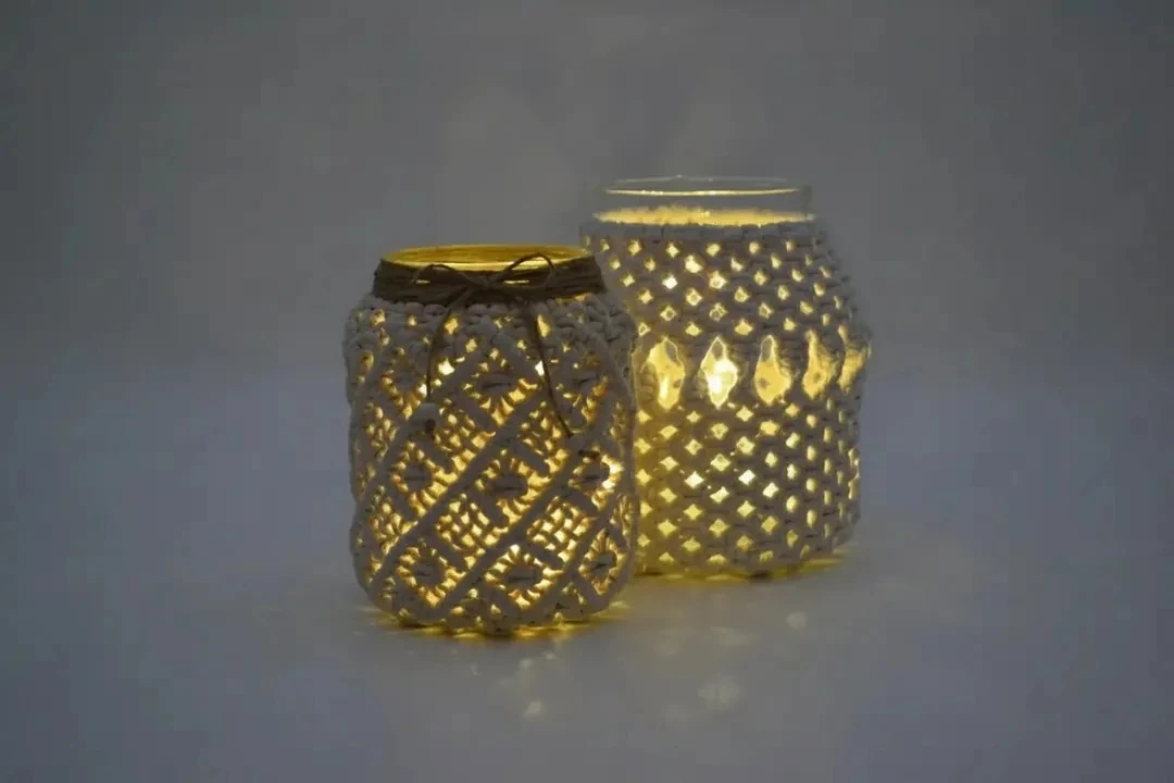 Rustic Glow Jar