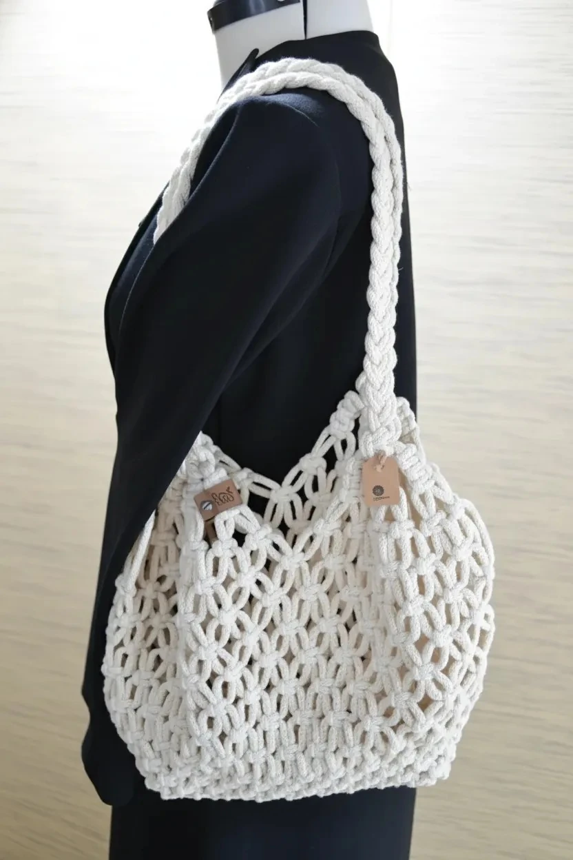 Makramee Einkaufstasche "No.1"