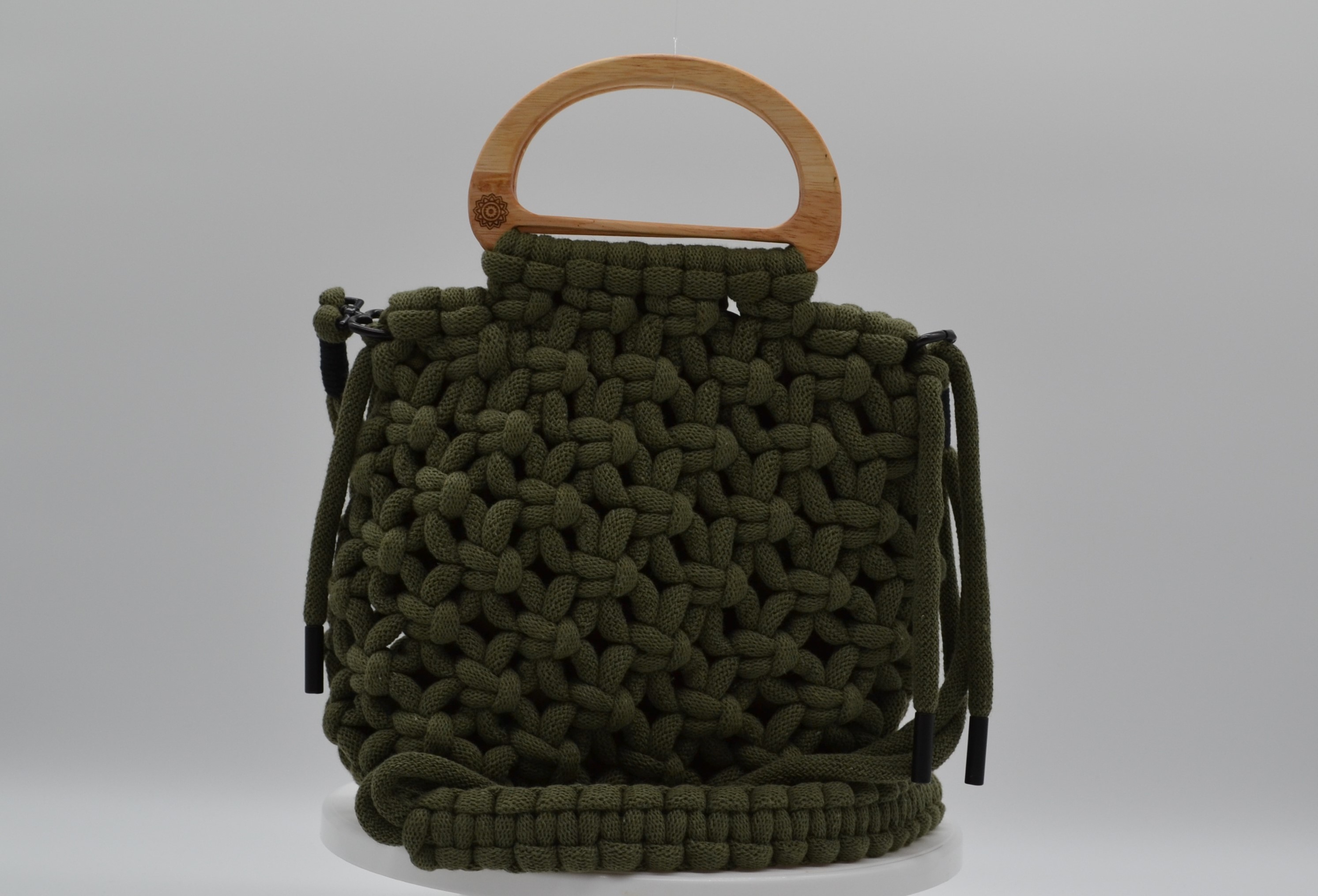 Timber Twist Tote Bag