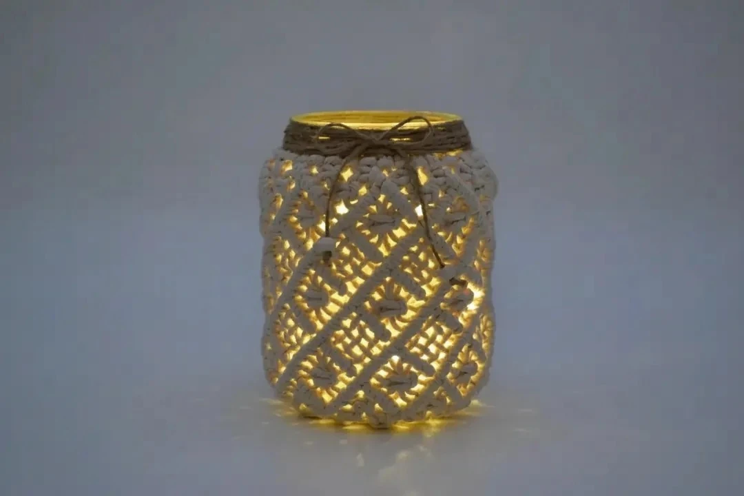 Rustic Glow Jar