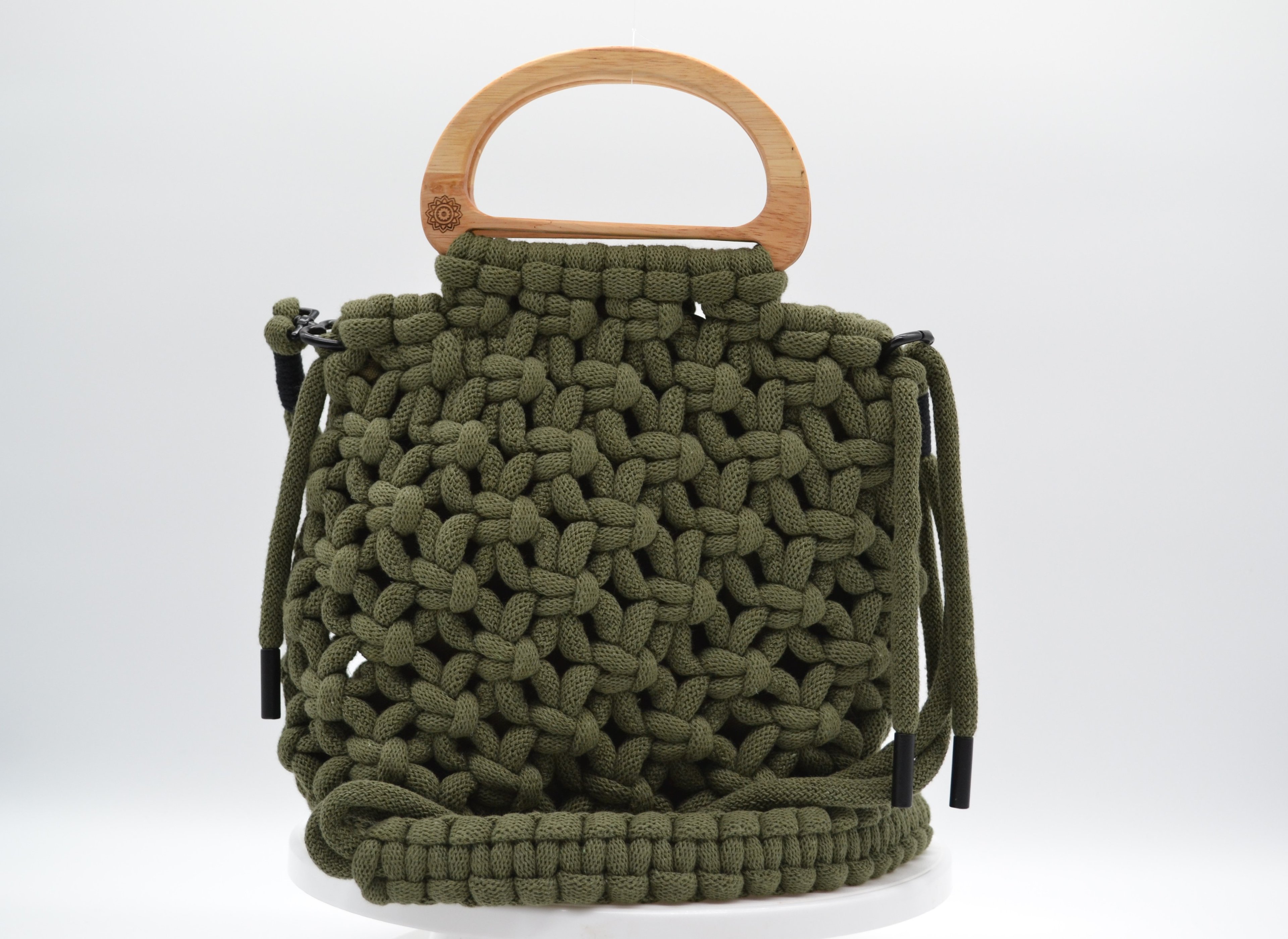 Timber Twist Tote Bag