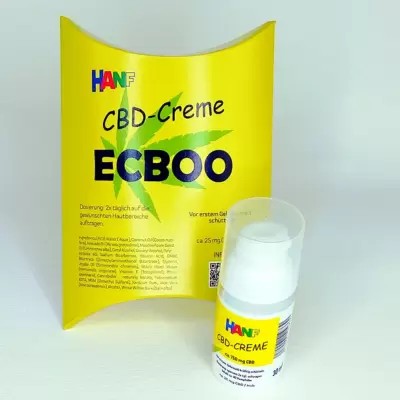 ECBOO Hanf-CBD-Creme 30ml 750mg