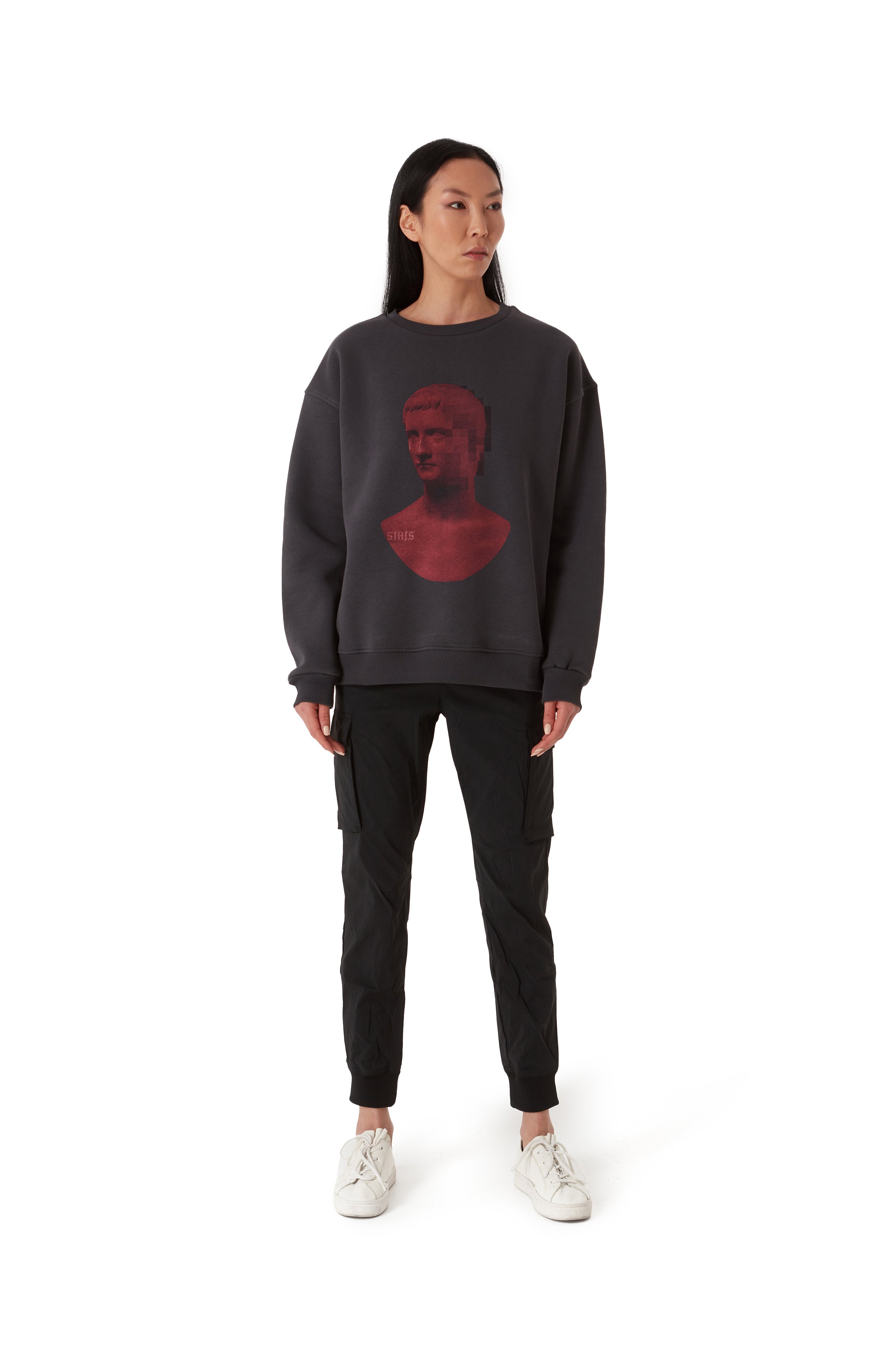 MAXIMUS OVERSIZED HEAVY SWEATSHIRT WOMEN