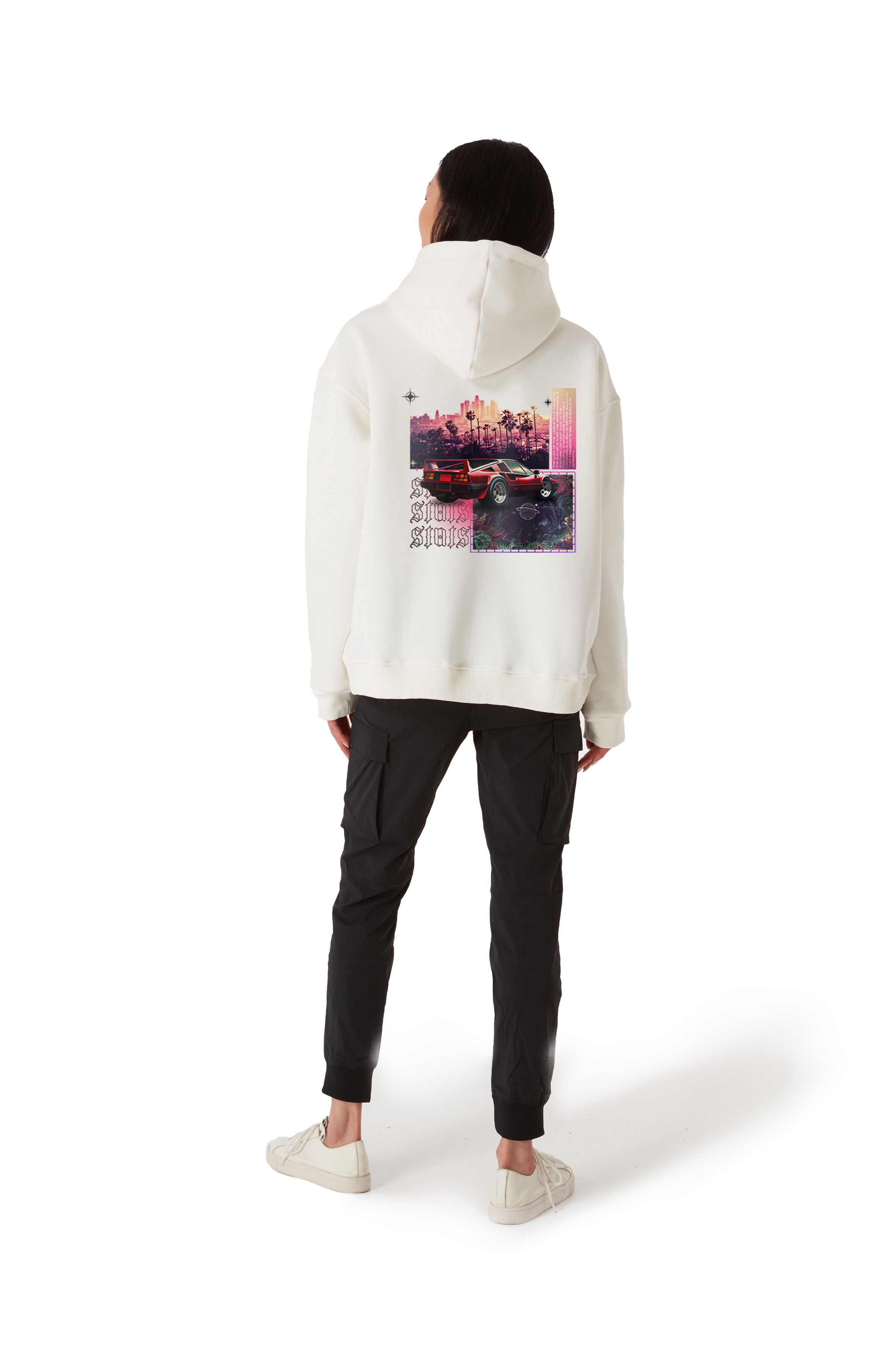 THE BUZZ OVERSIZED HEAVY HOODIE WOMEN