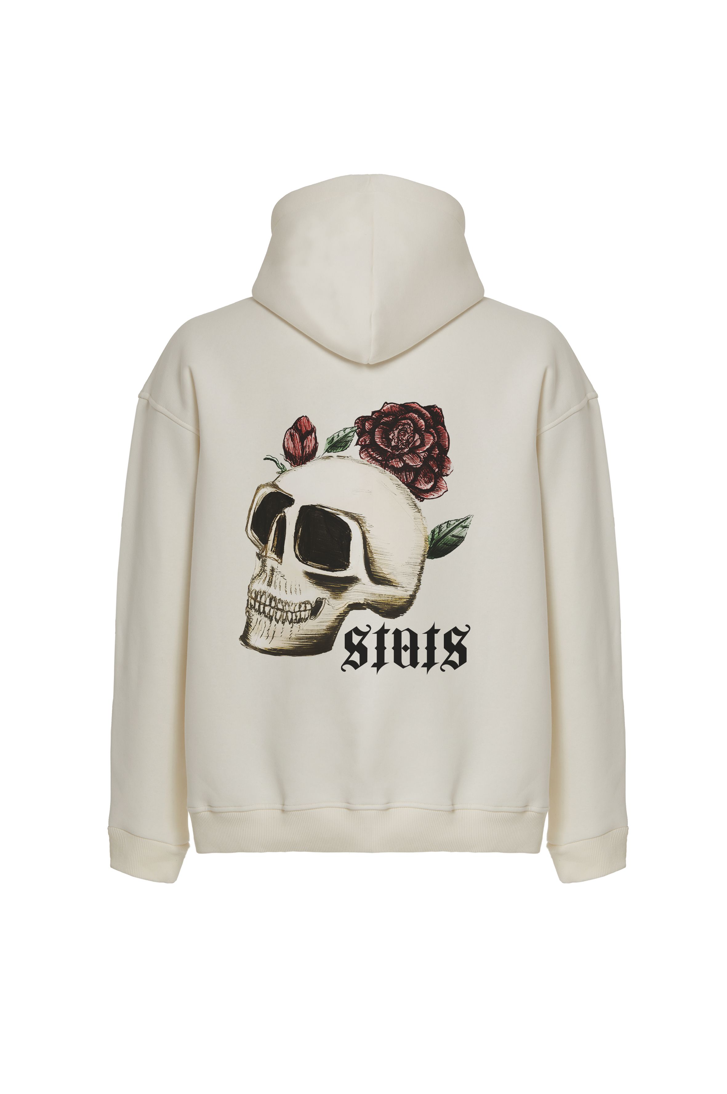 SKULL OVERSIZED HOODIE MEN