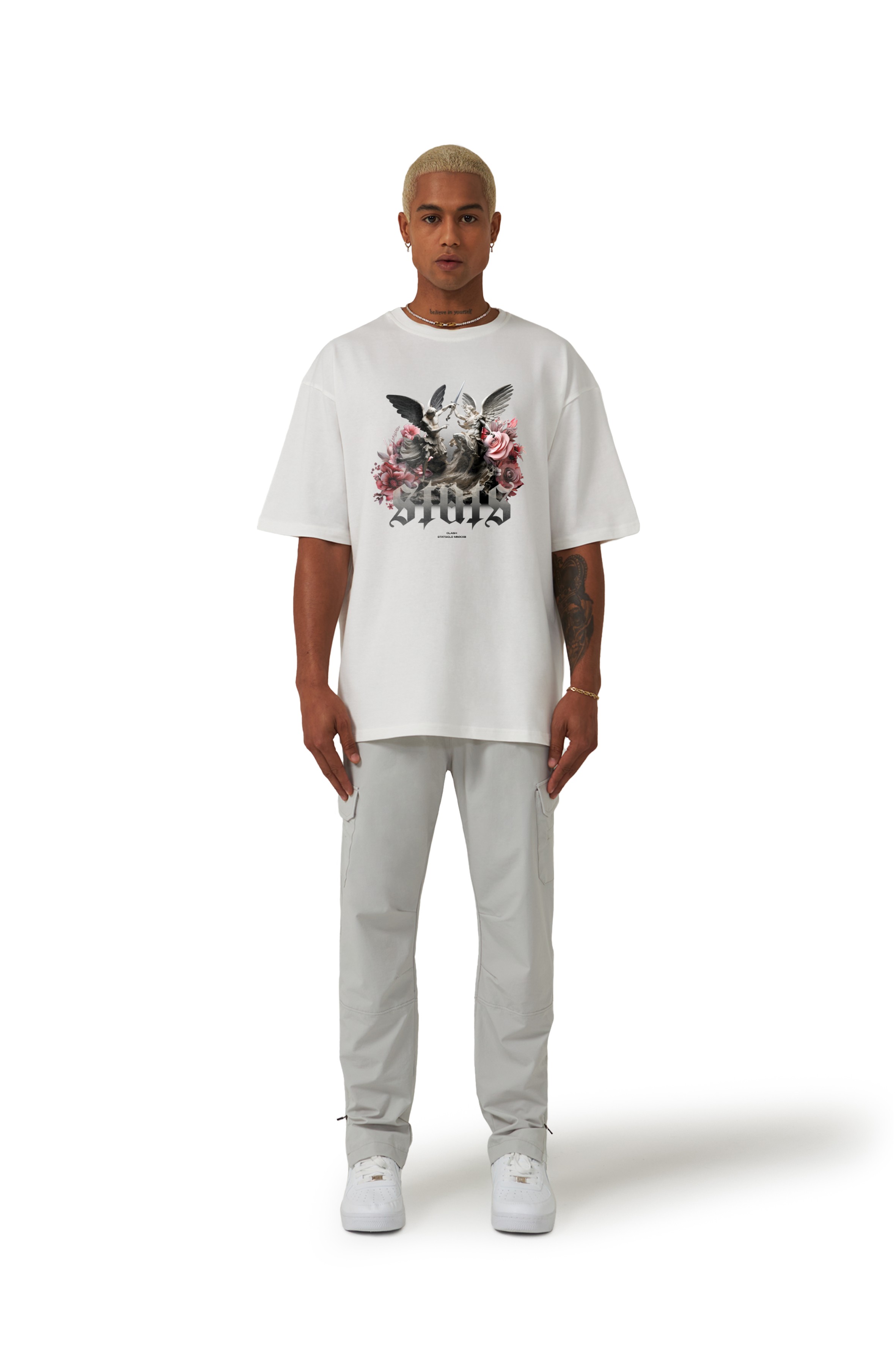 CLASH OVERSIZED HEAVY TEE MEN