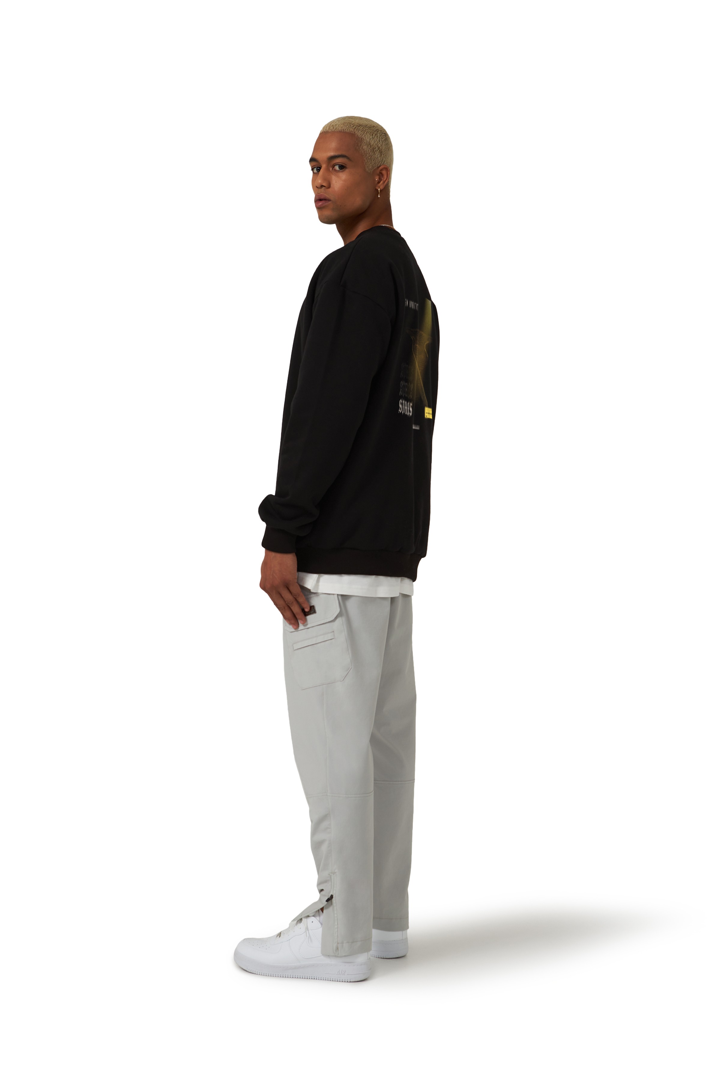 NEW HABITAT OVERSIZED HEAVY SWEATSHIRT MEN