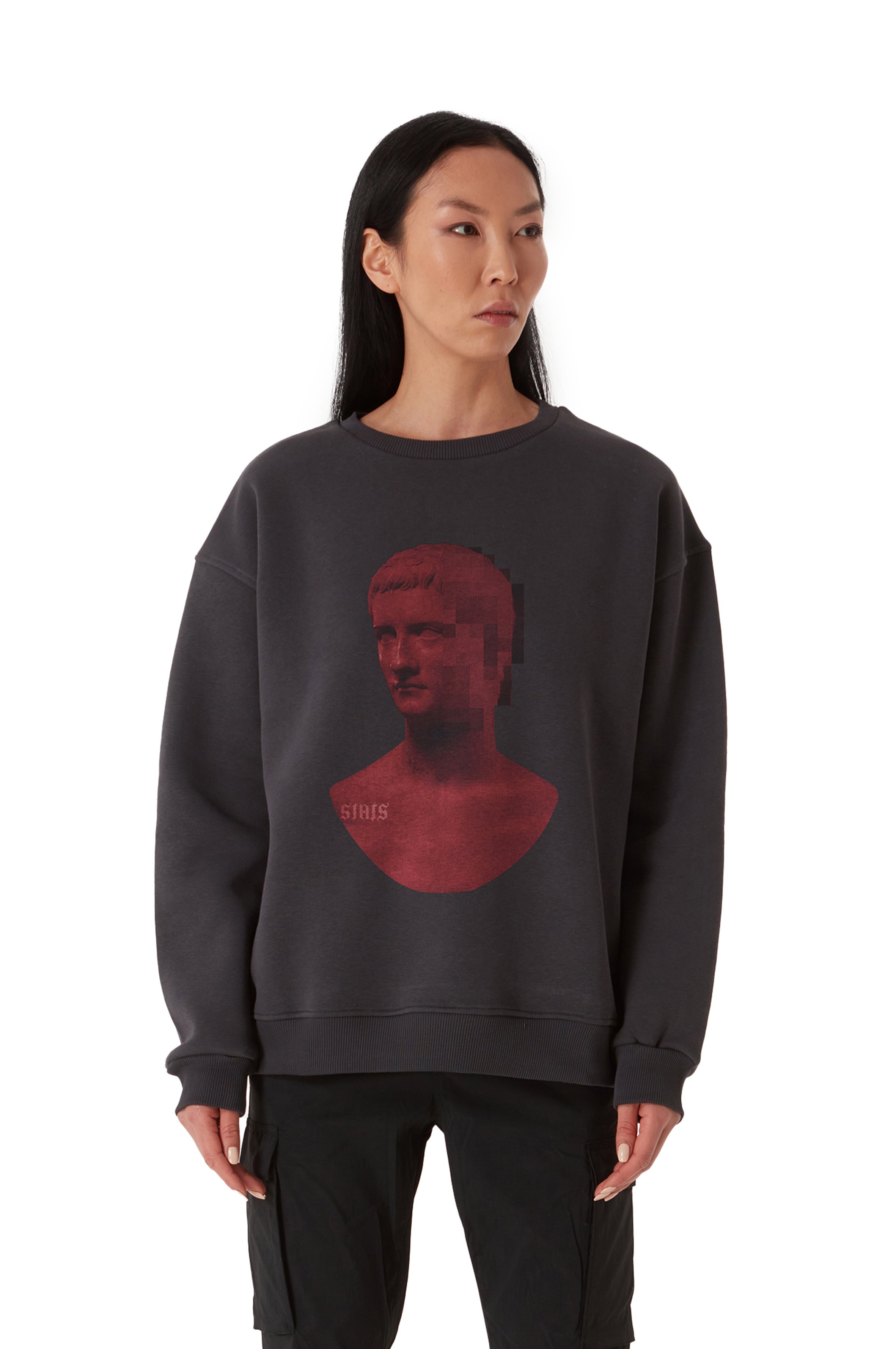 MAXIMUS OVERSIZED HEAVY SWEATSHIRT WOMEN