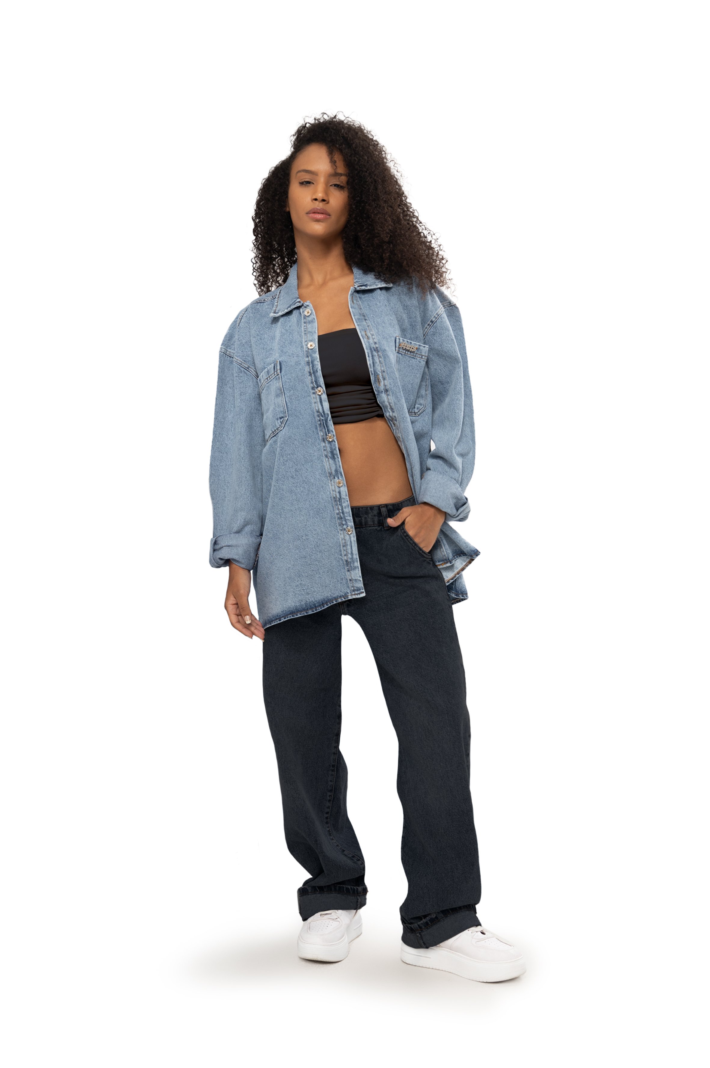 STATS CLASH JEANS SHIRTS & JACKET WOMEN