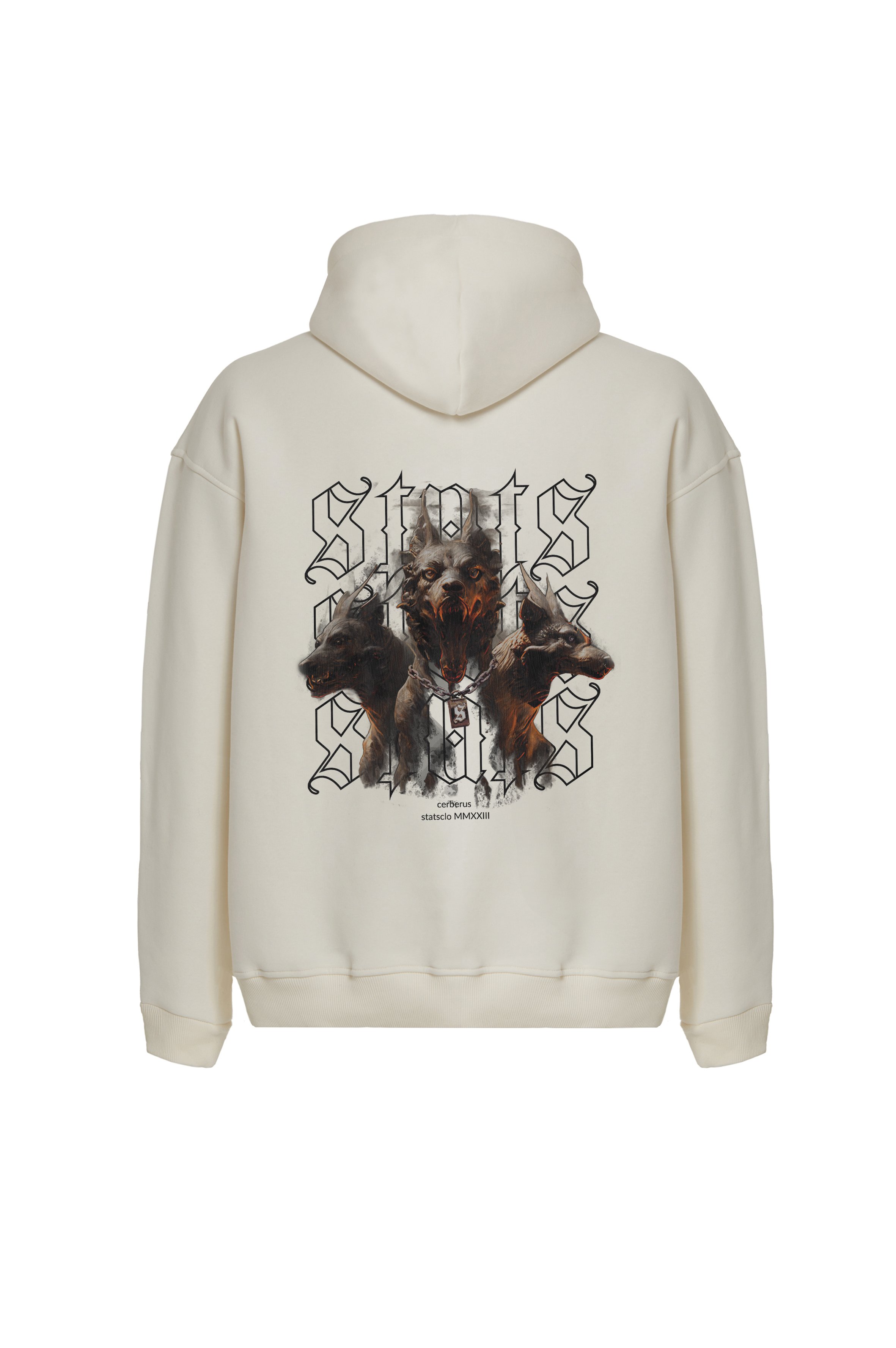 CERBERUS OVERSIZED ZIP HOODIE WOMEN