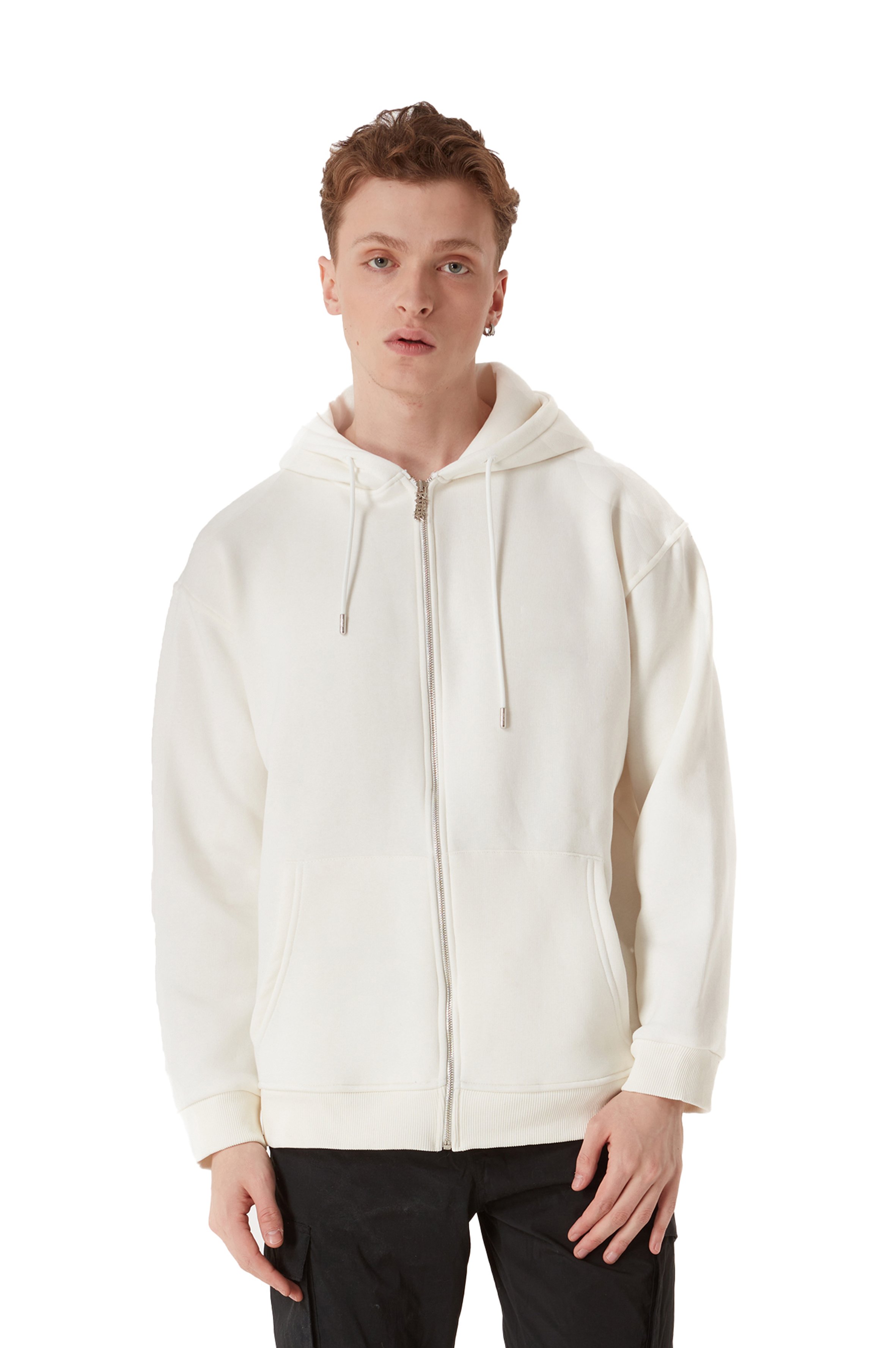 CAESAR OVERSIZED ZIP HOODIE MEN