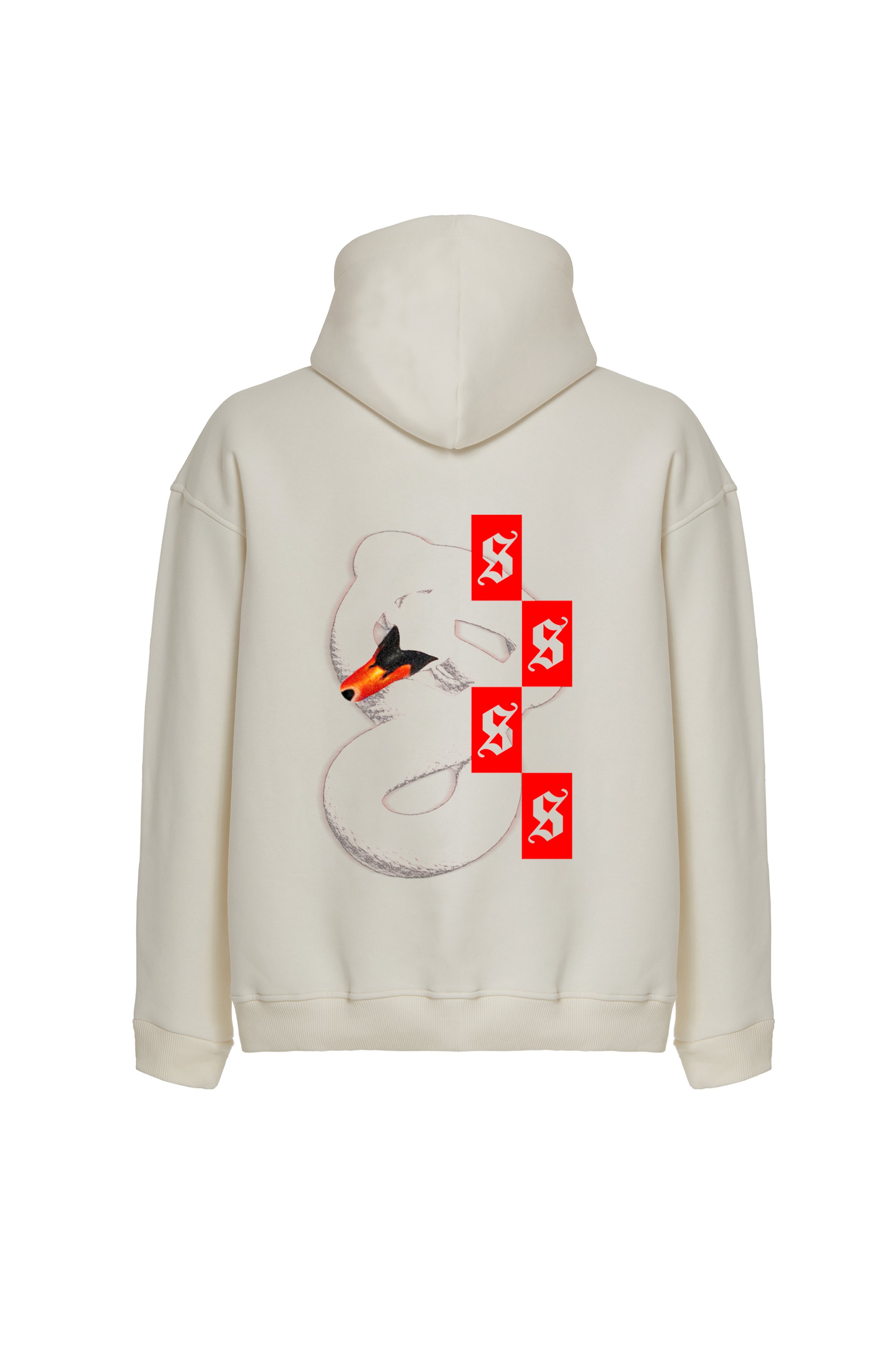 SNAKE OVERSIZED HOODIE WOMEN