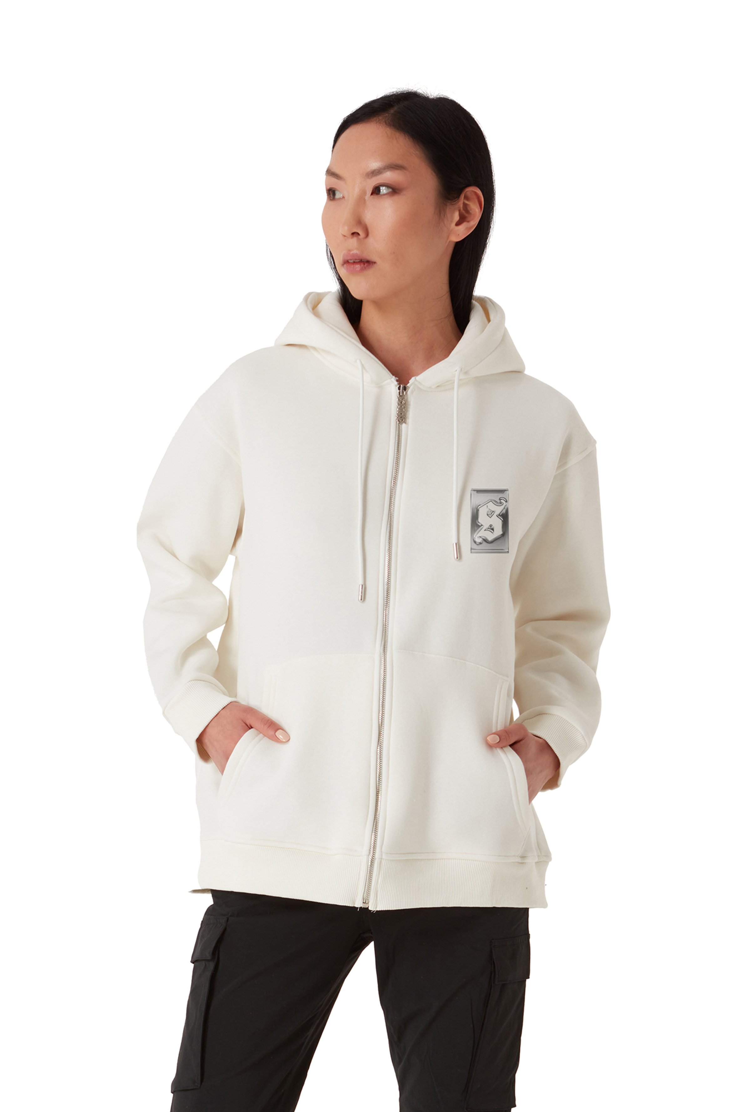 MEDUSA OVERSIZED ZIP HOODIE WOMEN