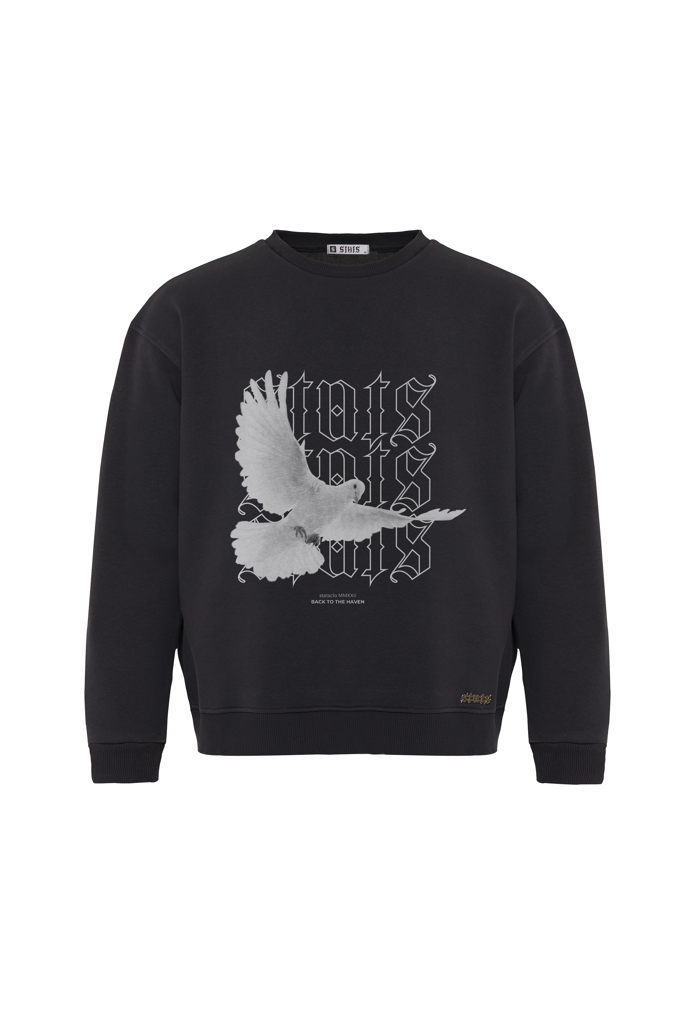 PIGEON OVERSIZED HEAVY SWEATSHIRT MEN