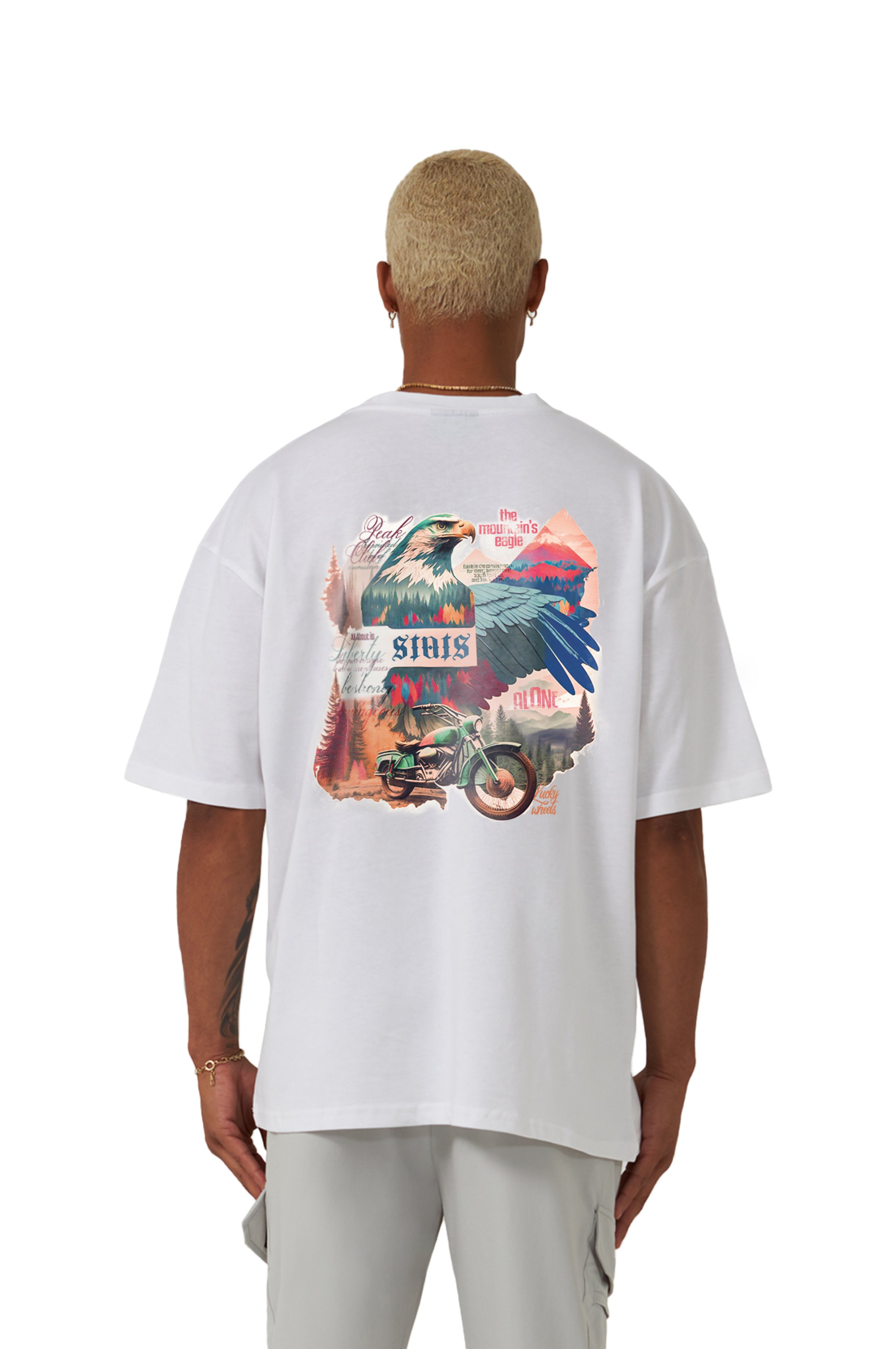 OLD BOI OVERSIZED HEAVY TEE MEN - White