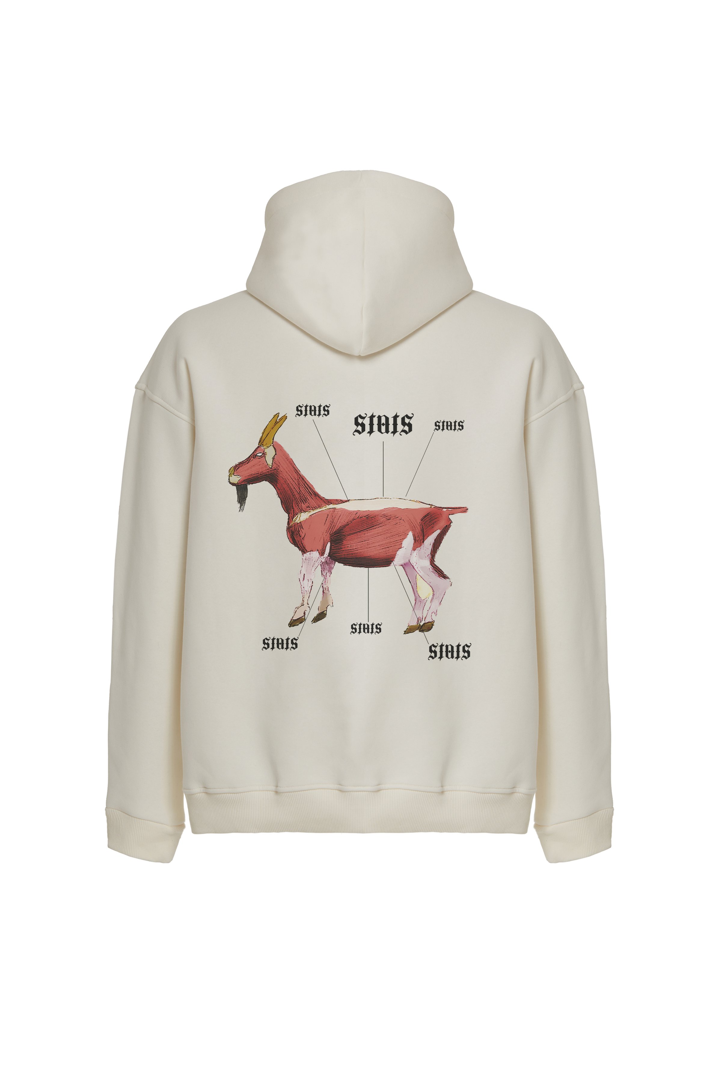 GOAT OVERSIZED HOODIE WOMEN