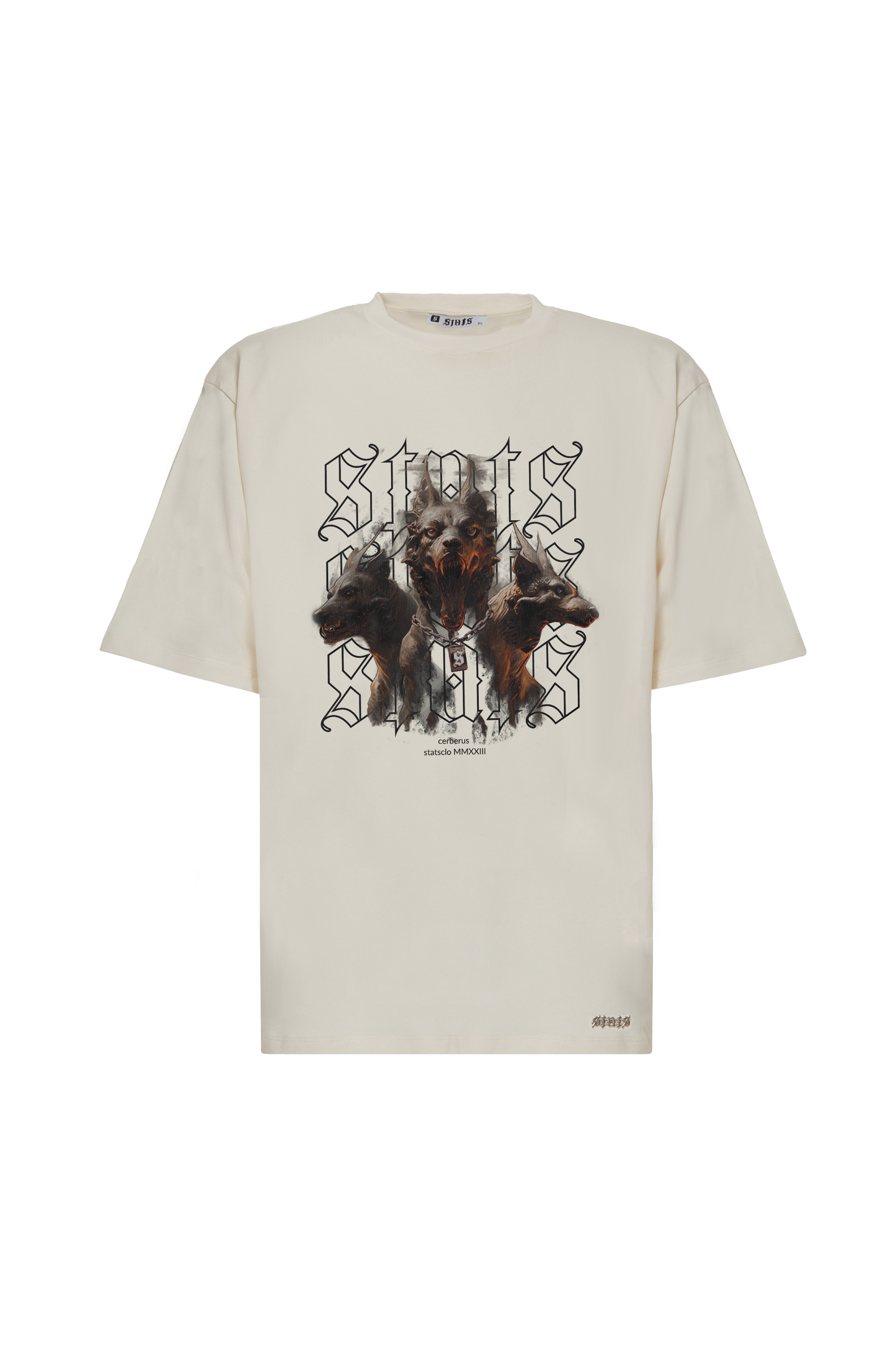 CERBERUS OVERSIZED HEAVY TEE MEN