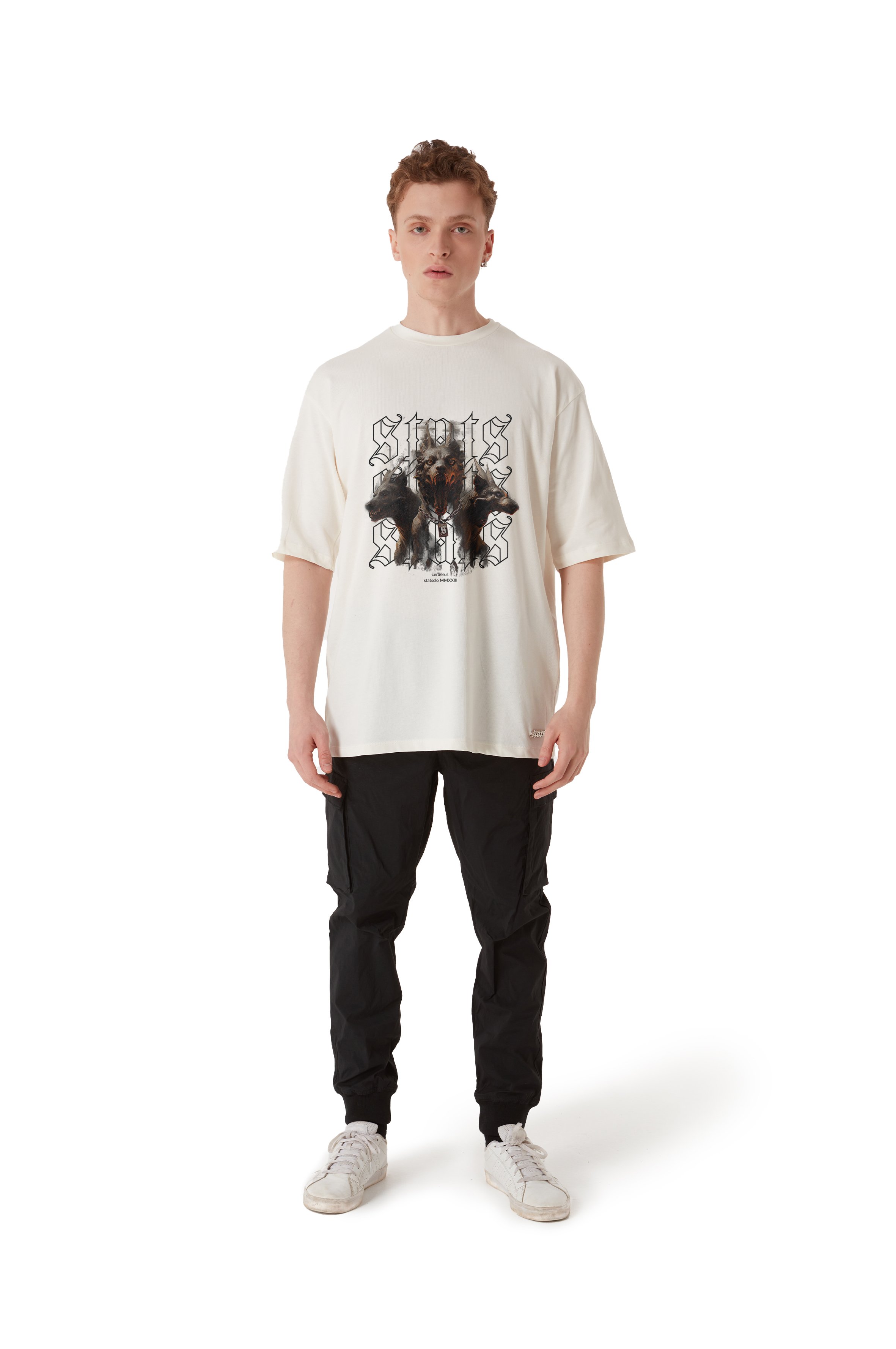 CERBERUS OVERSIZED HEAVY TEE MEN