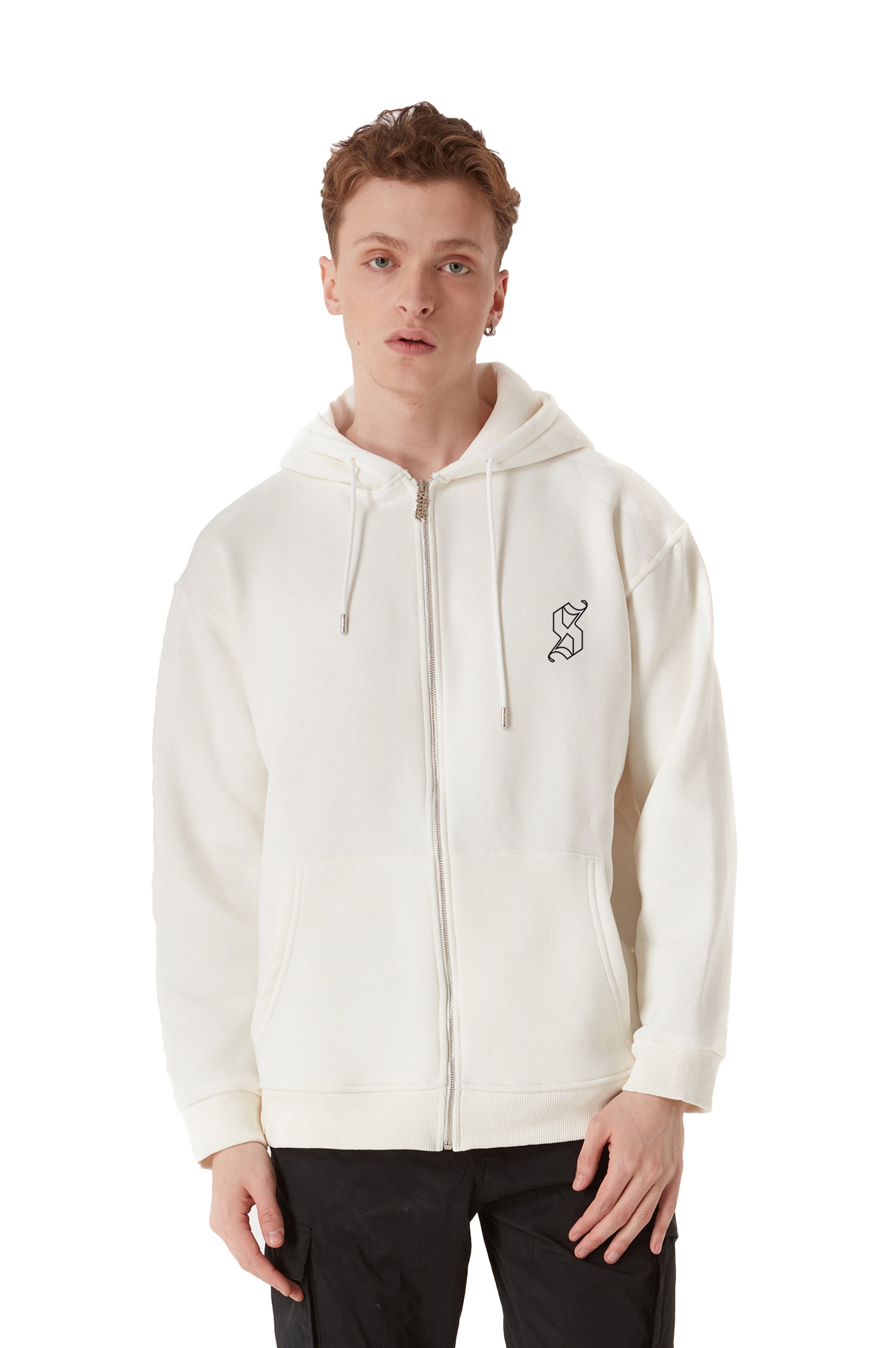 FEVER OVERSIZED ZIP HOODIE MEN