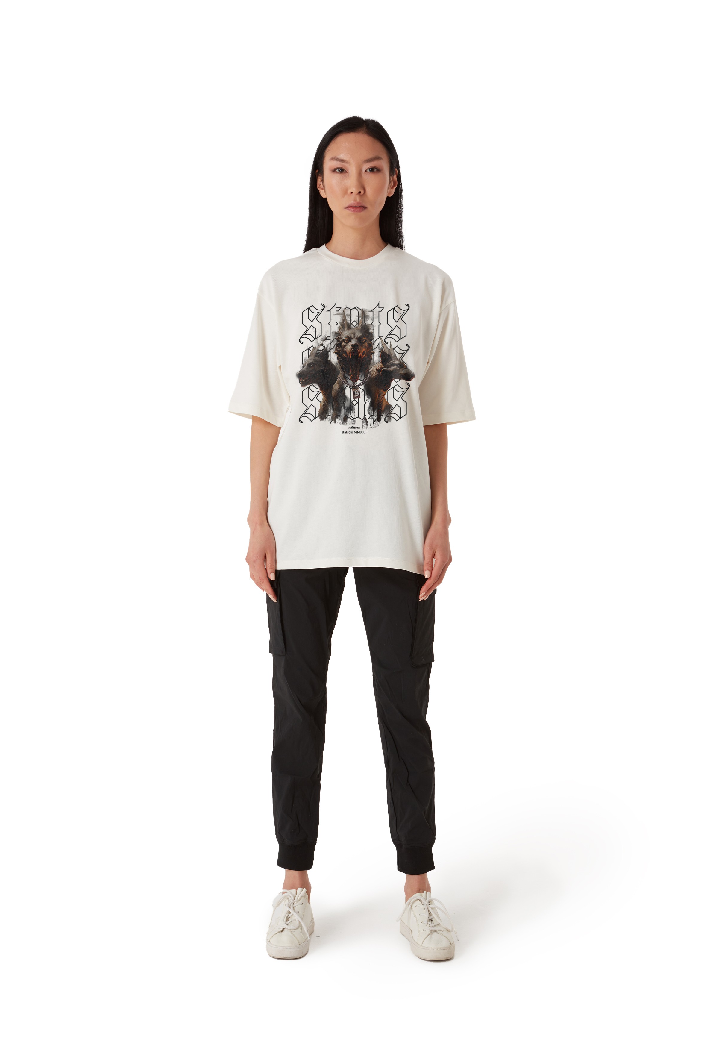 CERBERUS OVERSIZED HEAVY TEE WOMEN