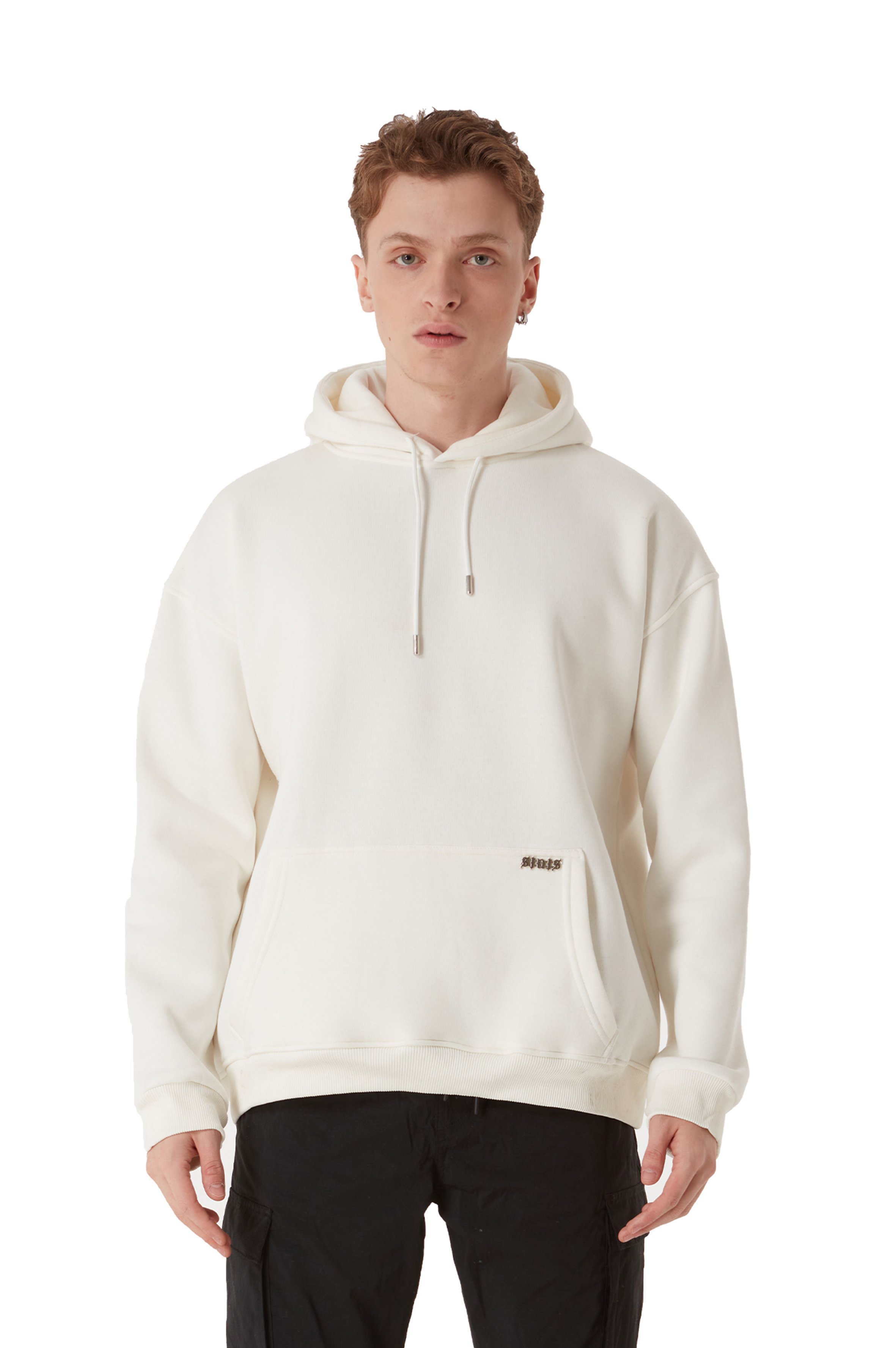 SKULL OVERSIZED HOODIE MEN