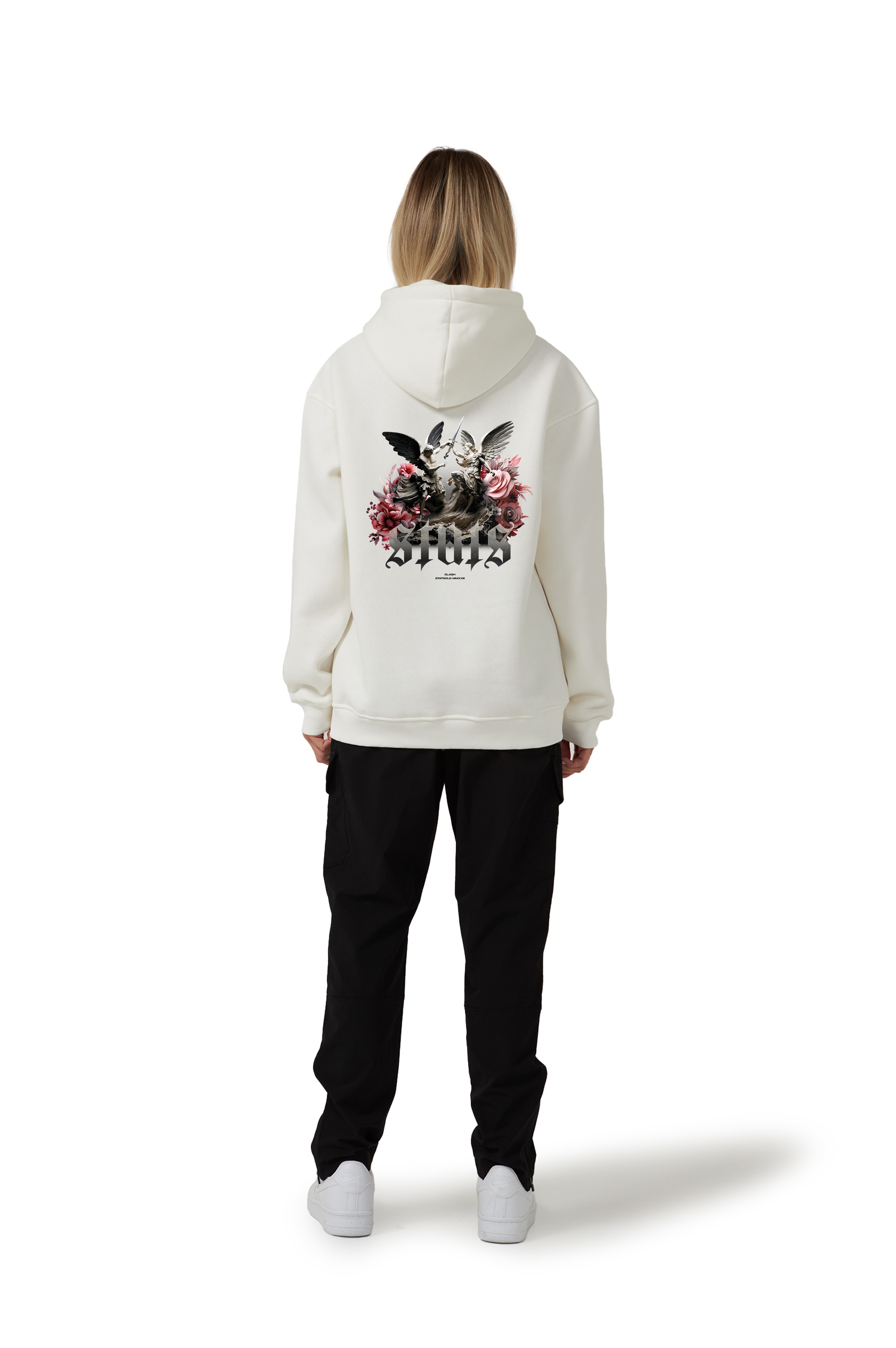 CLASH OVERSIZED HOODIE WOMEN