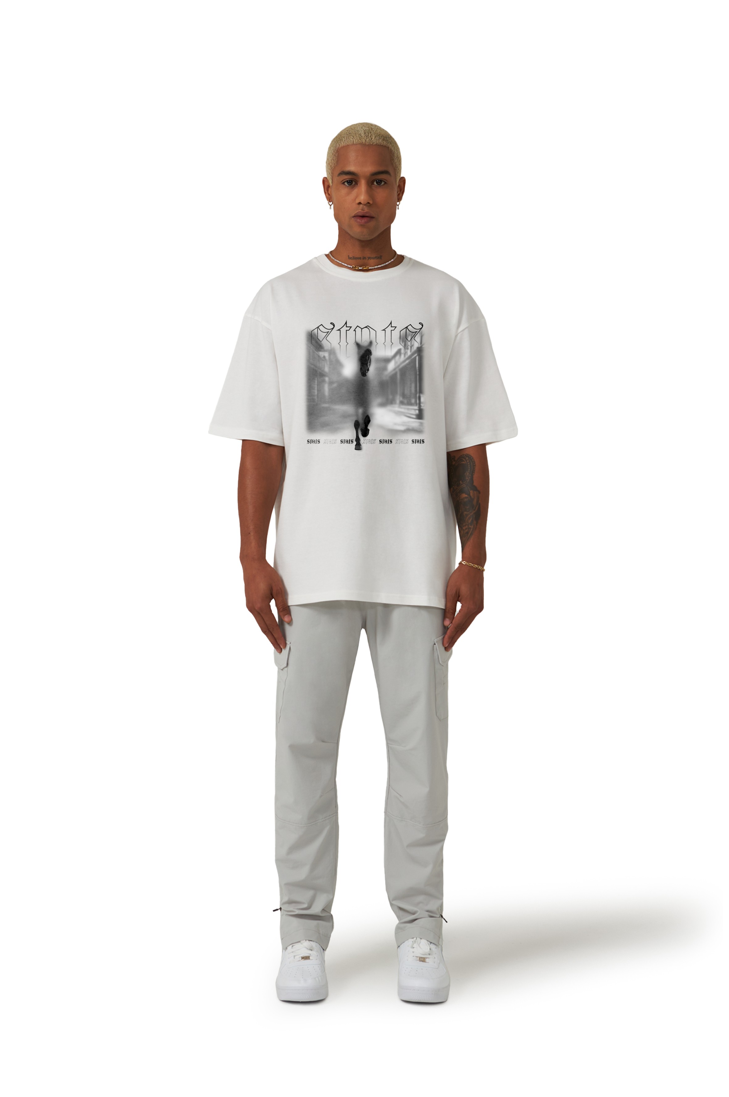 HAZE OVERSIZED HEAVY TEE MEN