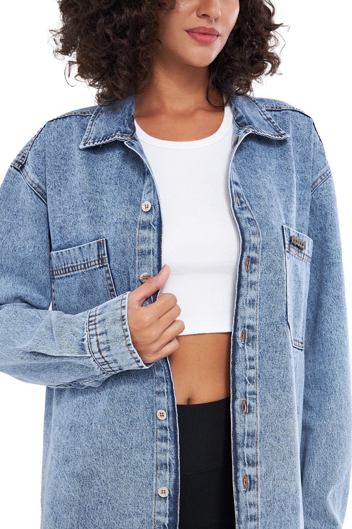 STATS CLASH JEANS SHIRTS & JACKET WOMEN