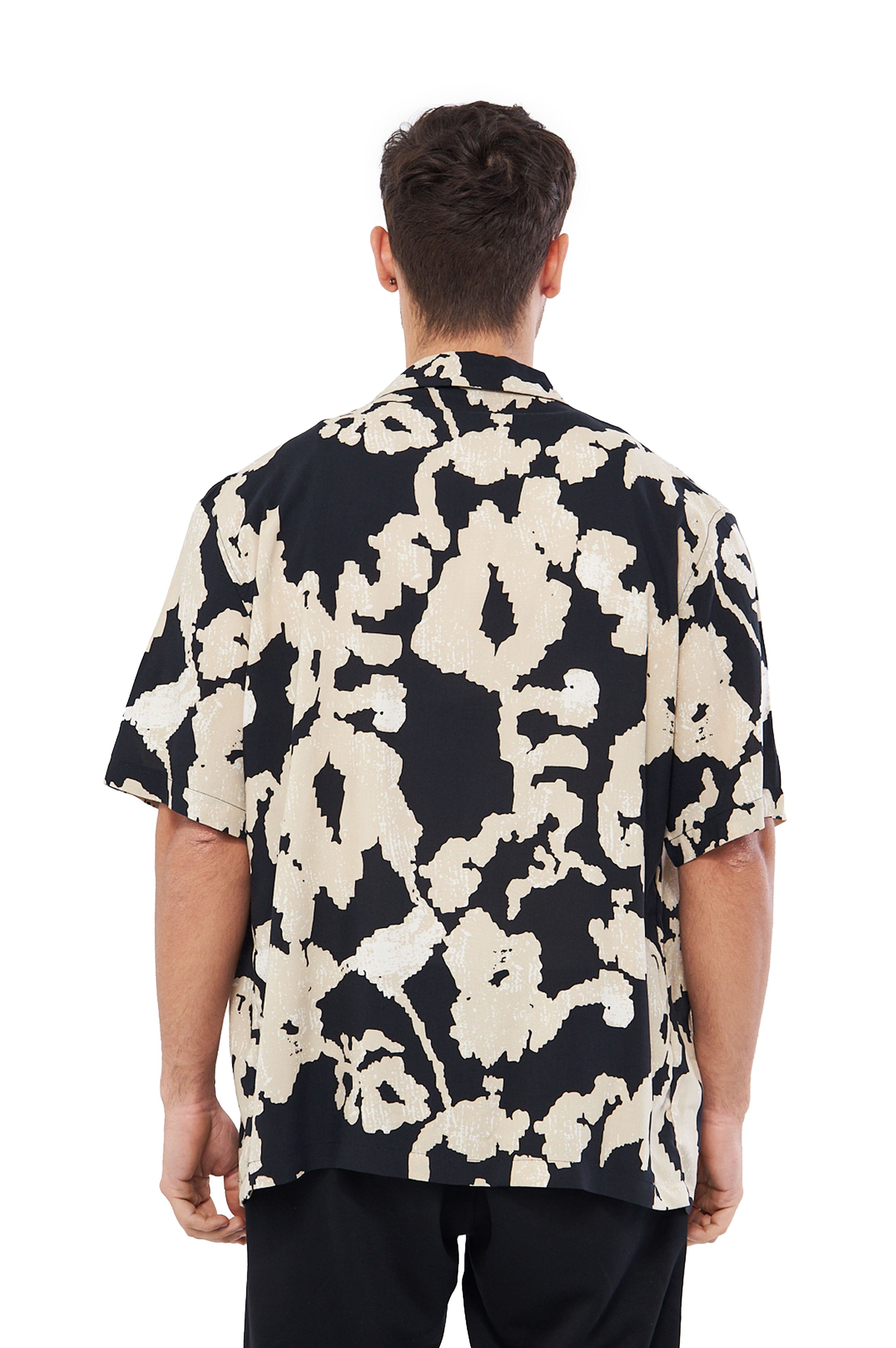 STATS SHORT SLEEVE OVERSIZED SHIRT MEN