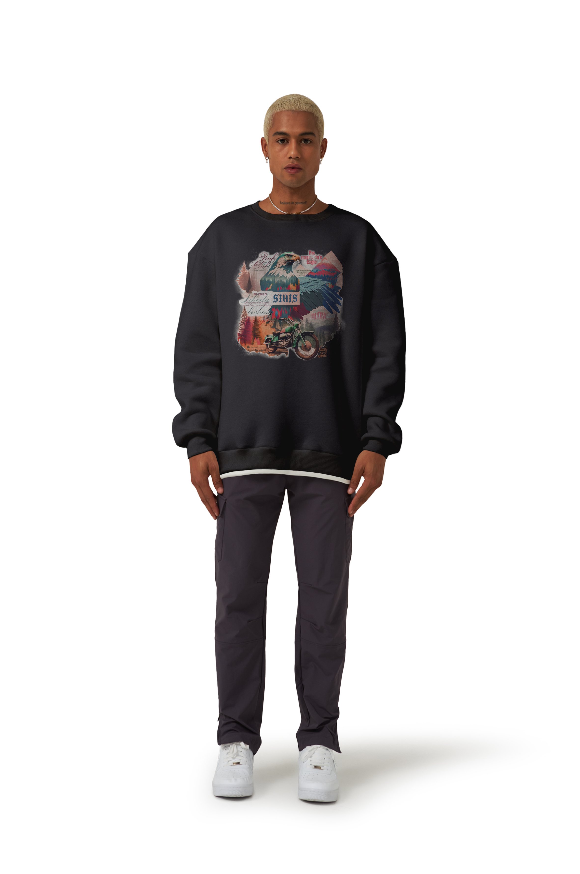 CAESAR OVERSIZED HEAVY SWEATSHIRT MEN