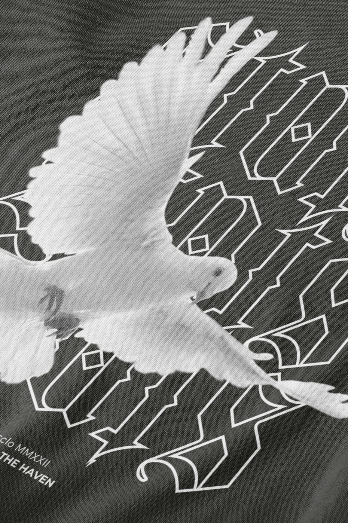 PIGEON OVERSIZED HEAVY SWEATSHIRT MEN