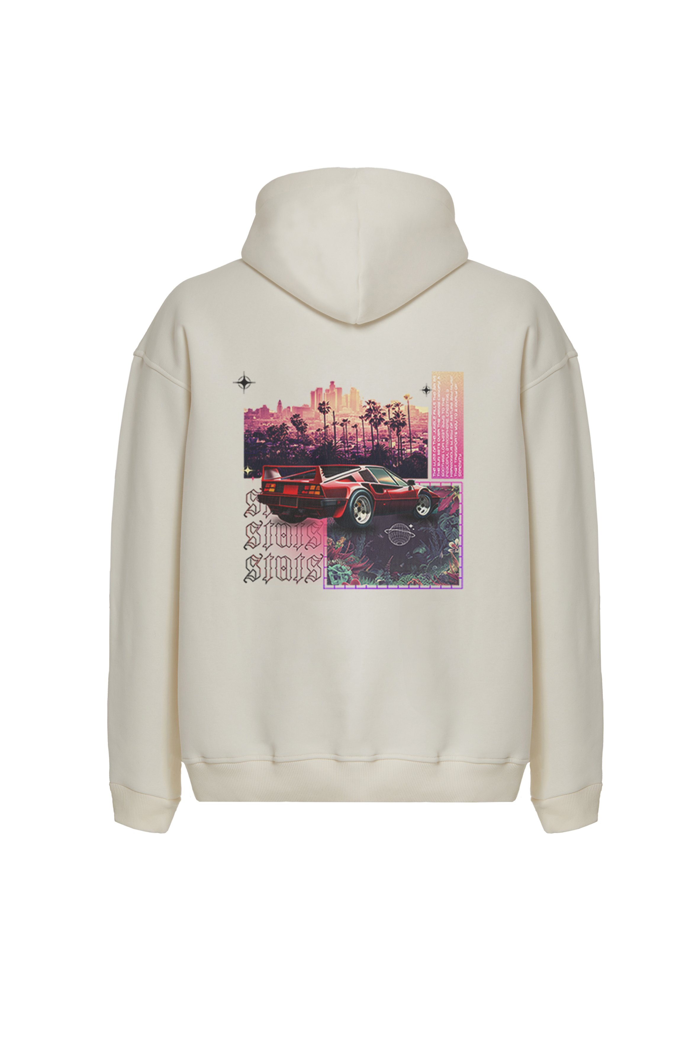 THE BUZZ OVERSIZED HEAVY HOODIE WOMEN