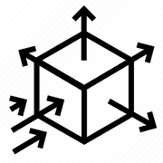 Streut konzentriertes Licht logo